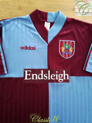 1996/97 Burnley Home Football Shirt