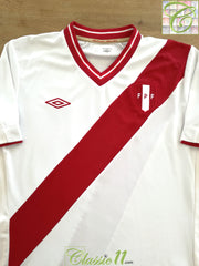 2012 Peru Home Football Shirt