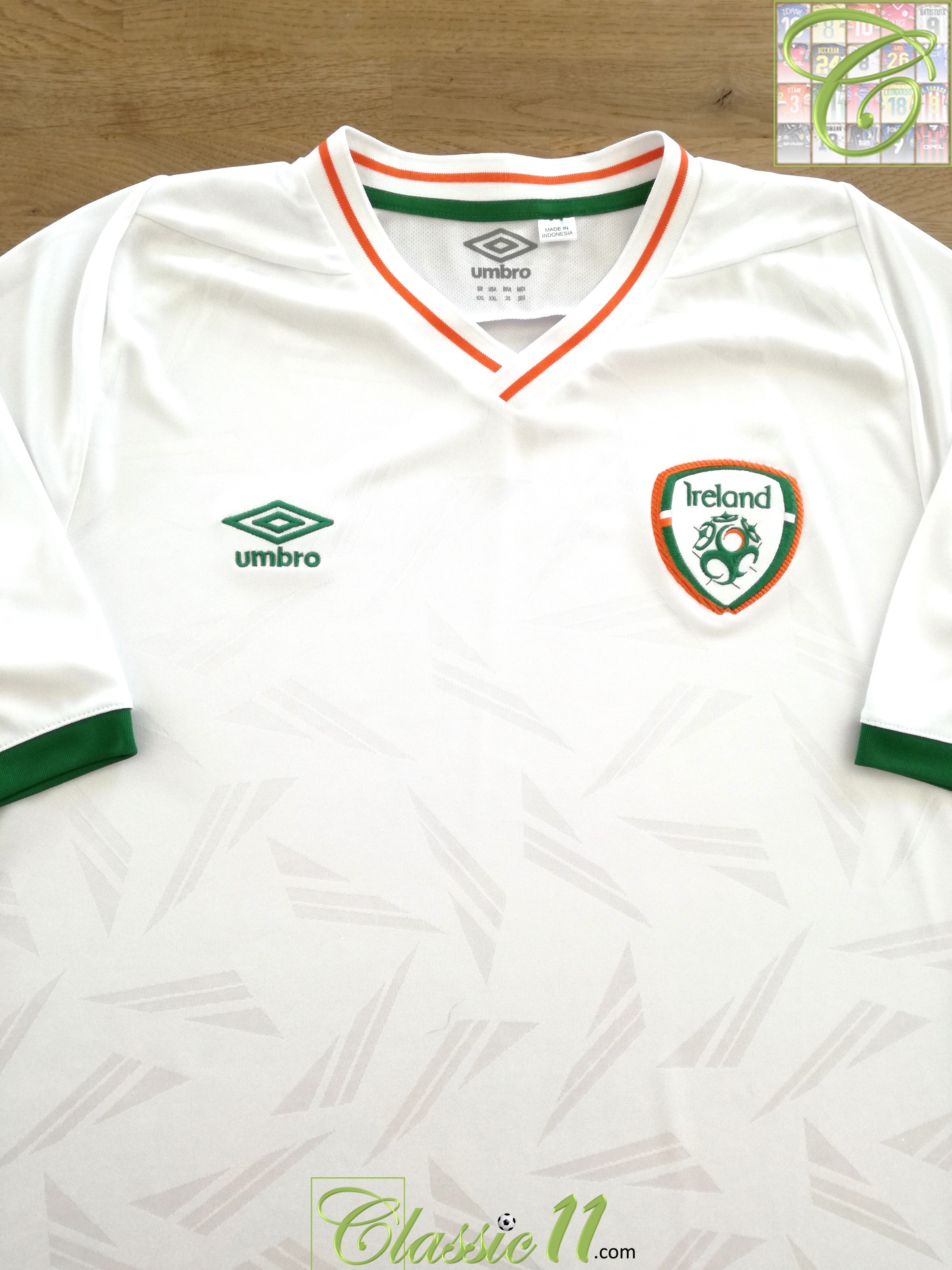 Ireland Soccer Jersey 2022 Ireland Umbro Kit Umbro Ireland Umbro