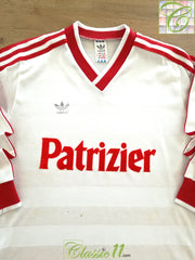 1986/87 1. FC Nurnberg Away Long Sleeve Football Shirt