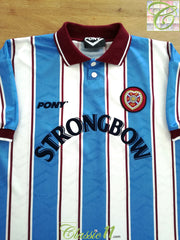 1995/96 Hearts Away Football Shirt
