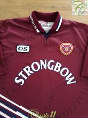 1998/99 Hearts Home Football Shirt