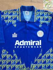 1992/93 Leeds United Away Football Shirt