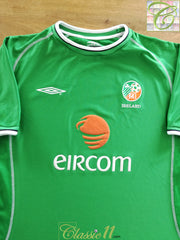 2001/02 Republic of Ireland Home Football Shirt