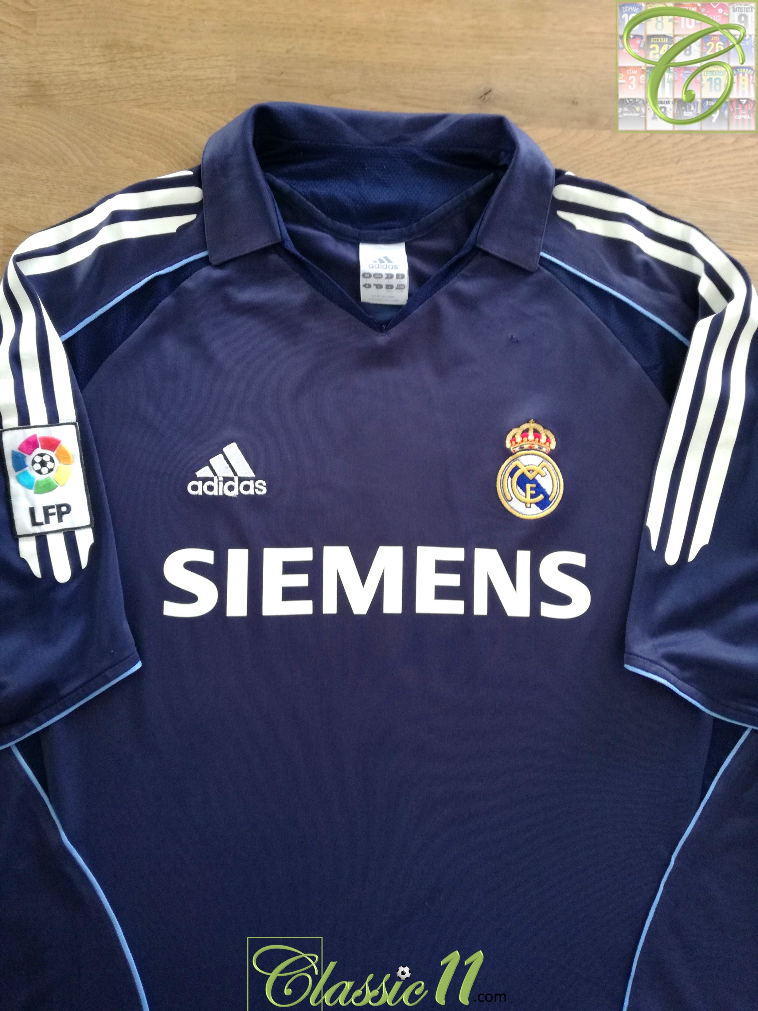 2005/06 Real Madrid Away La Liga Football Shirt