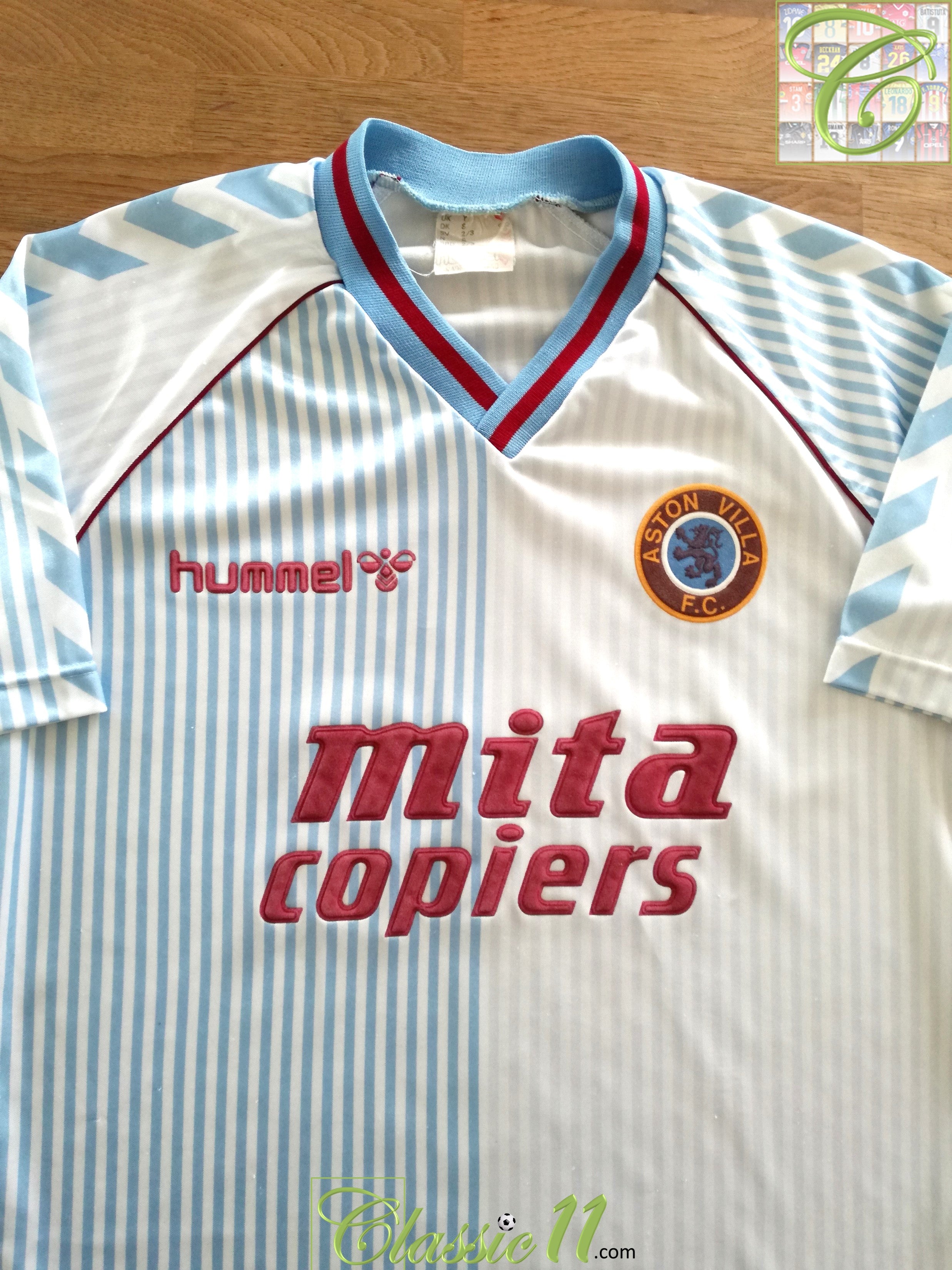1987/88 Aston Villa Away Football Shirt (Youth)