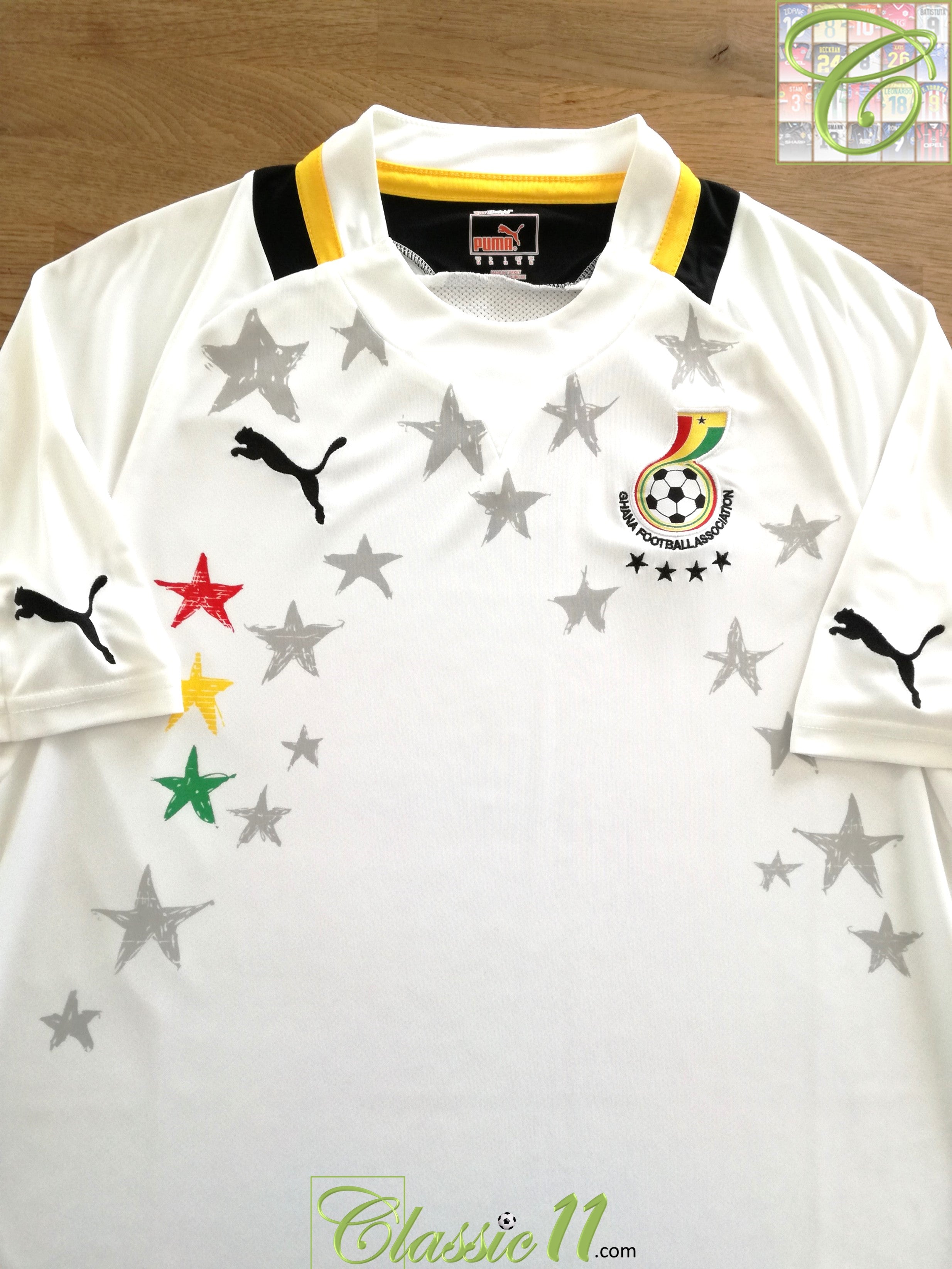 2012/13 Ghana Home Football Shirt Old Vintage Puma Soccer Jersey