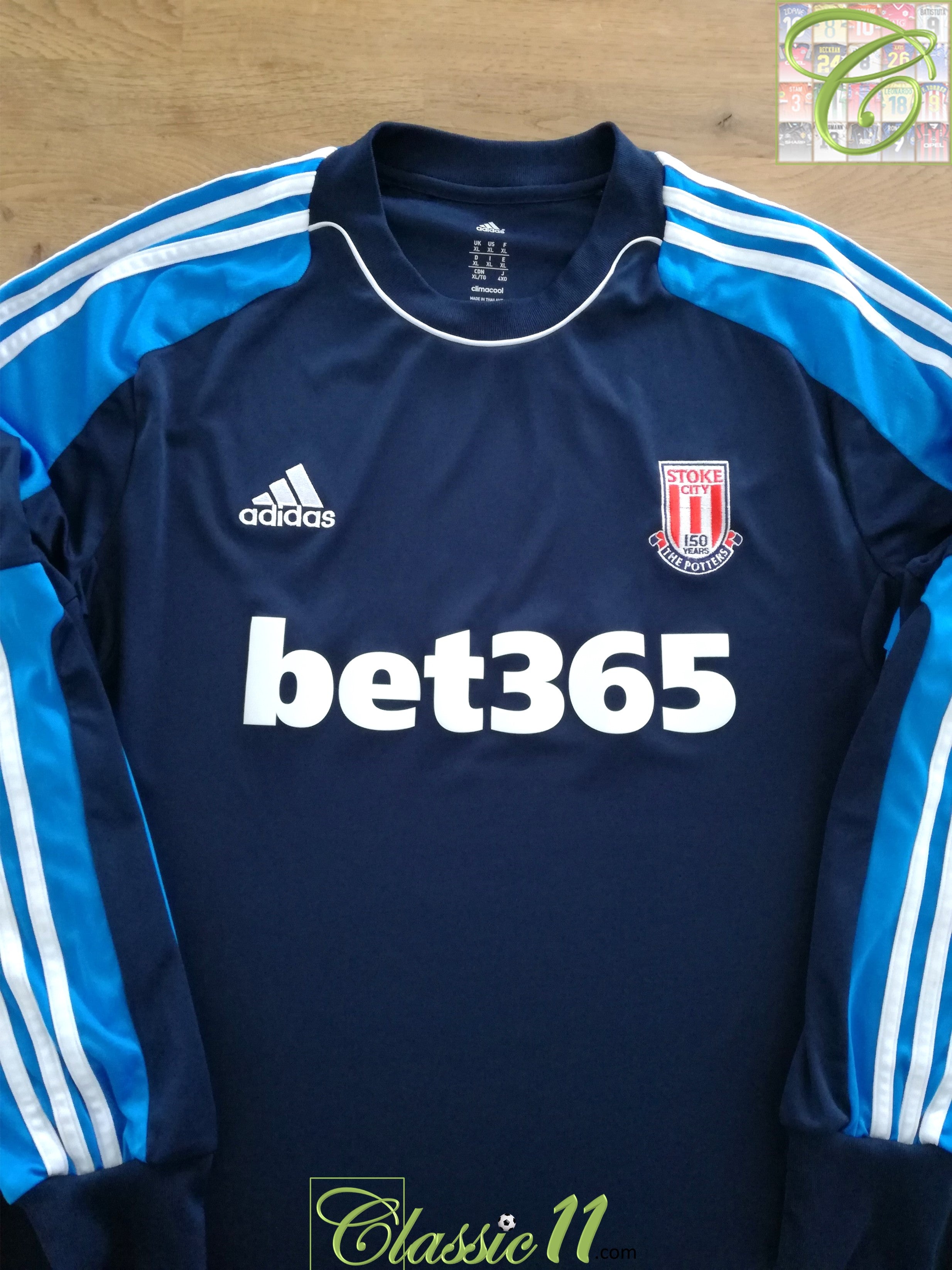 2013/14 Stoke City GK Formotion '150 years' Football Shirt