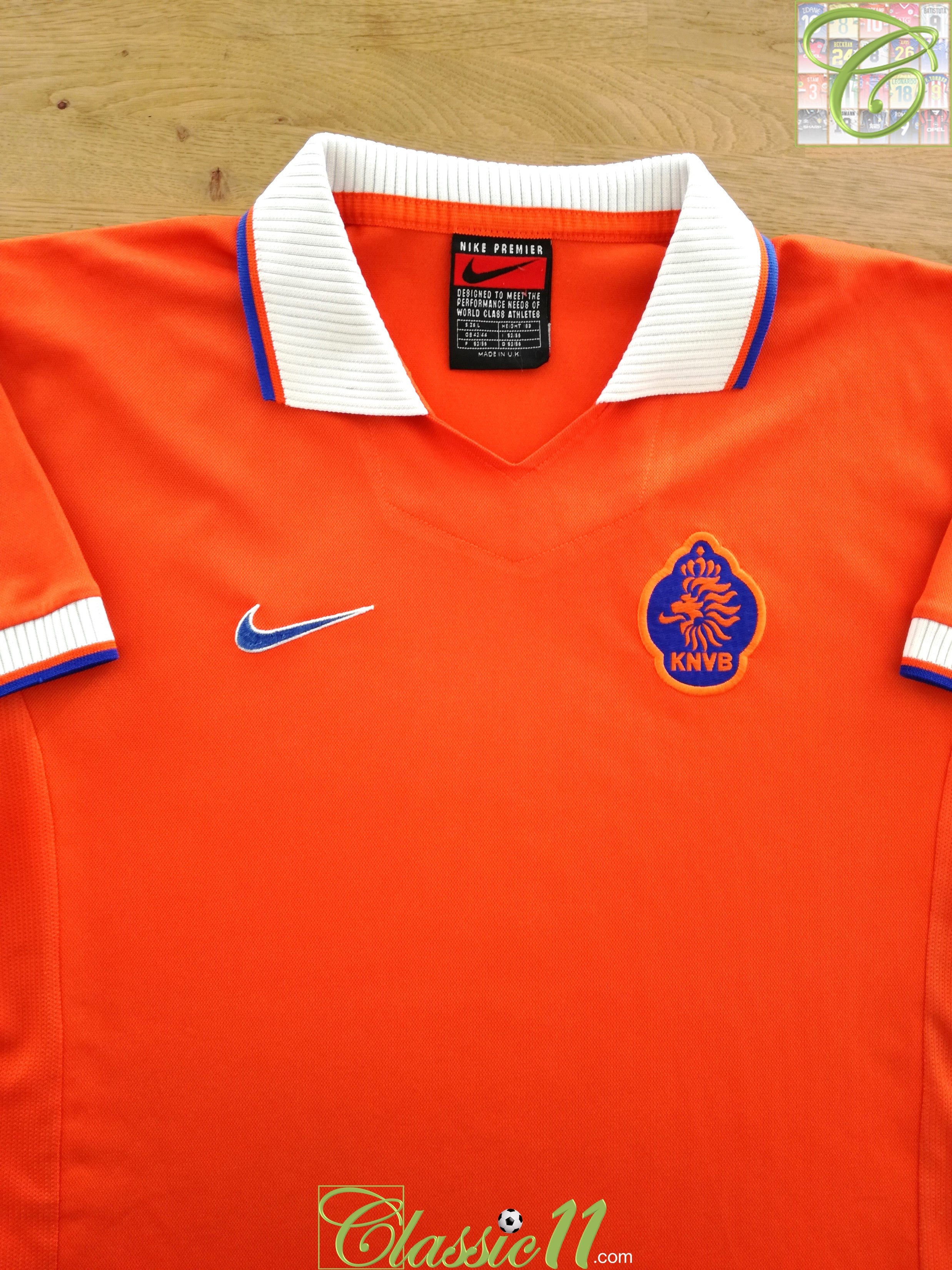 1997/98 Netherlands Home Football Shirt