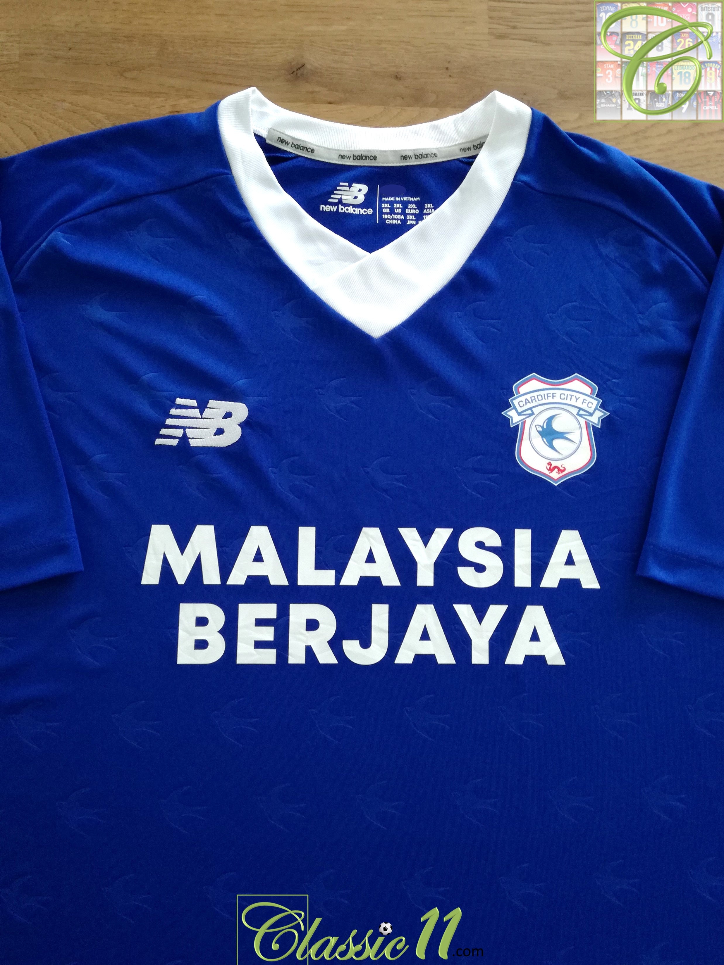 2022/23 Cardiff City Home Football Shirt (XXL)