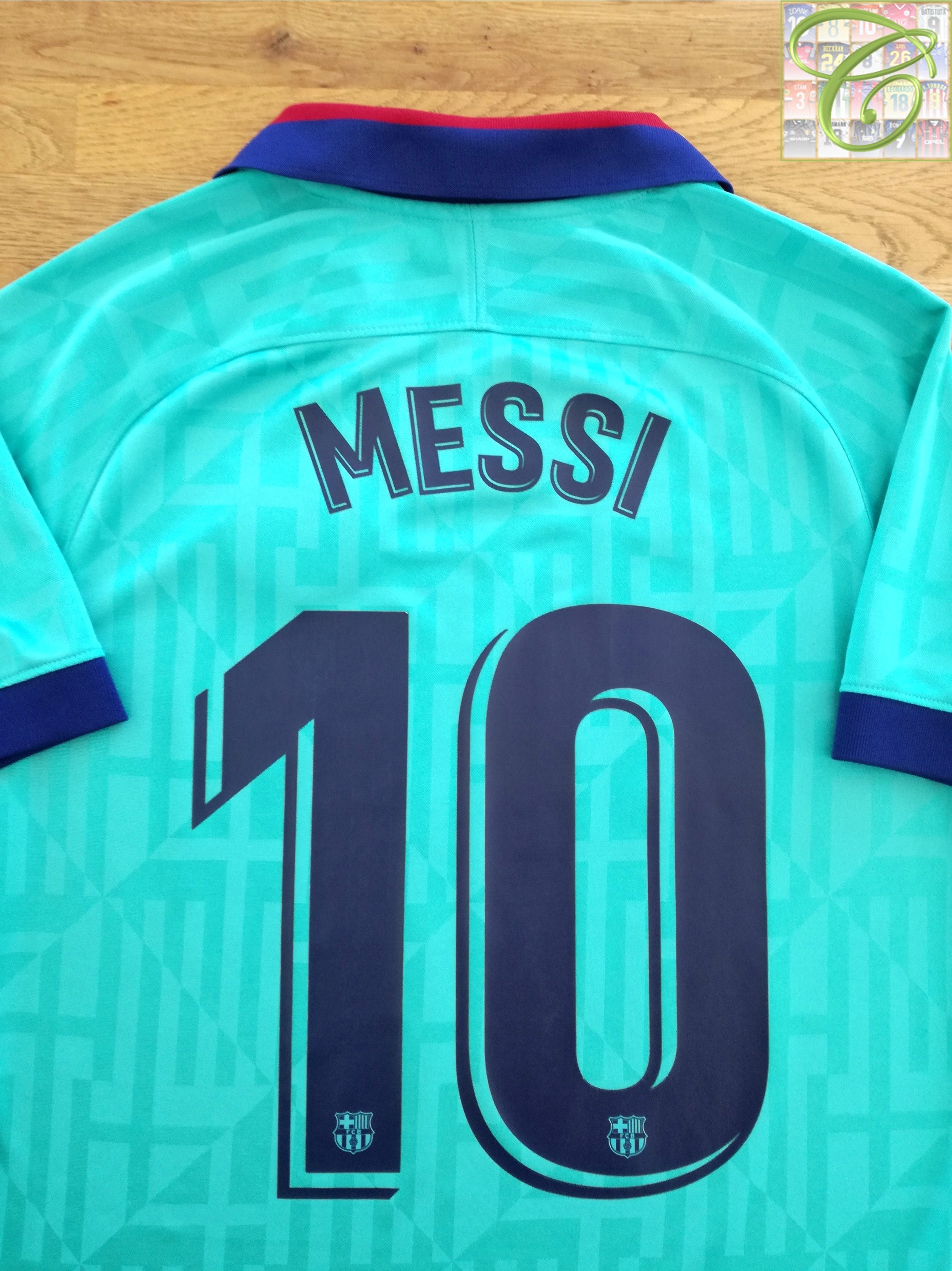 2019/20 Barcelona 3rd Football Shirt Messi #10