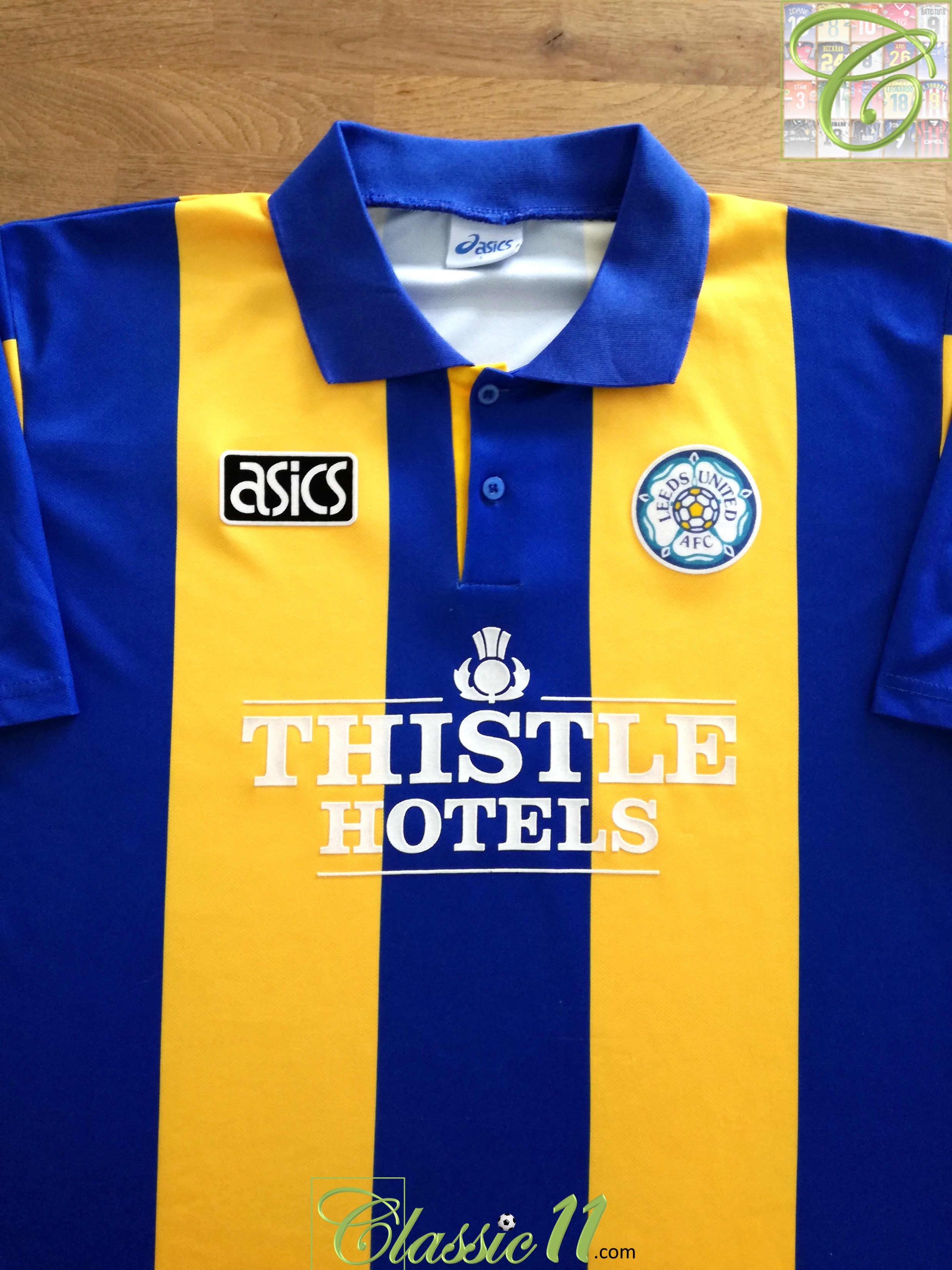1993/94 Leeds United Away Football Shirt