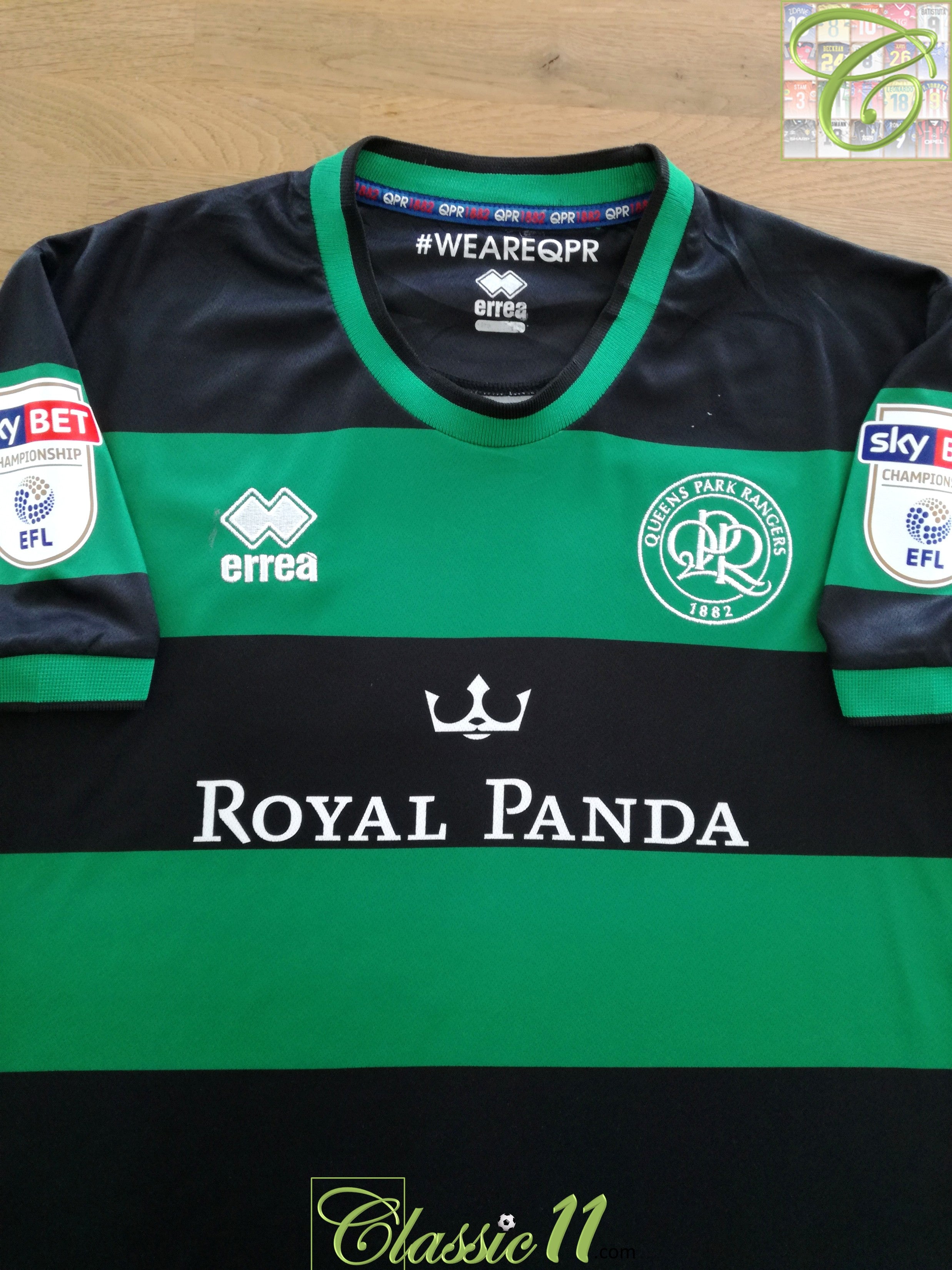 2017/18 QPR Away Championship Football Shirt