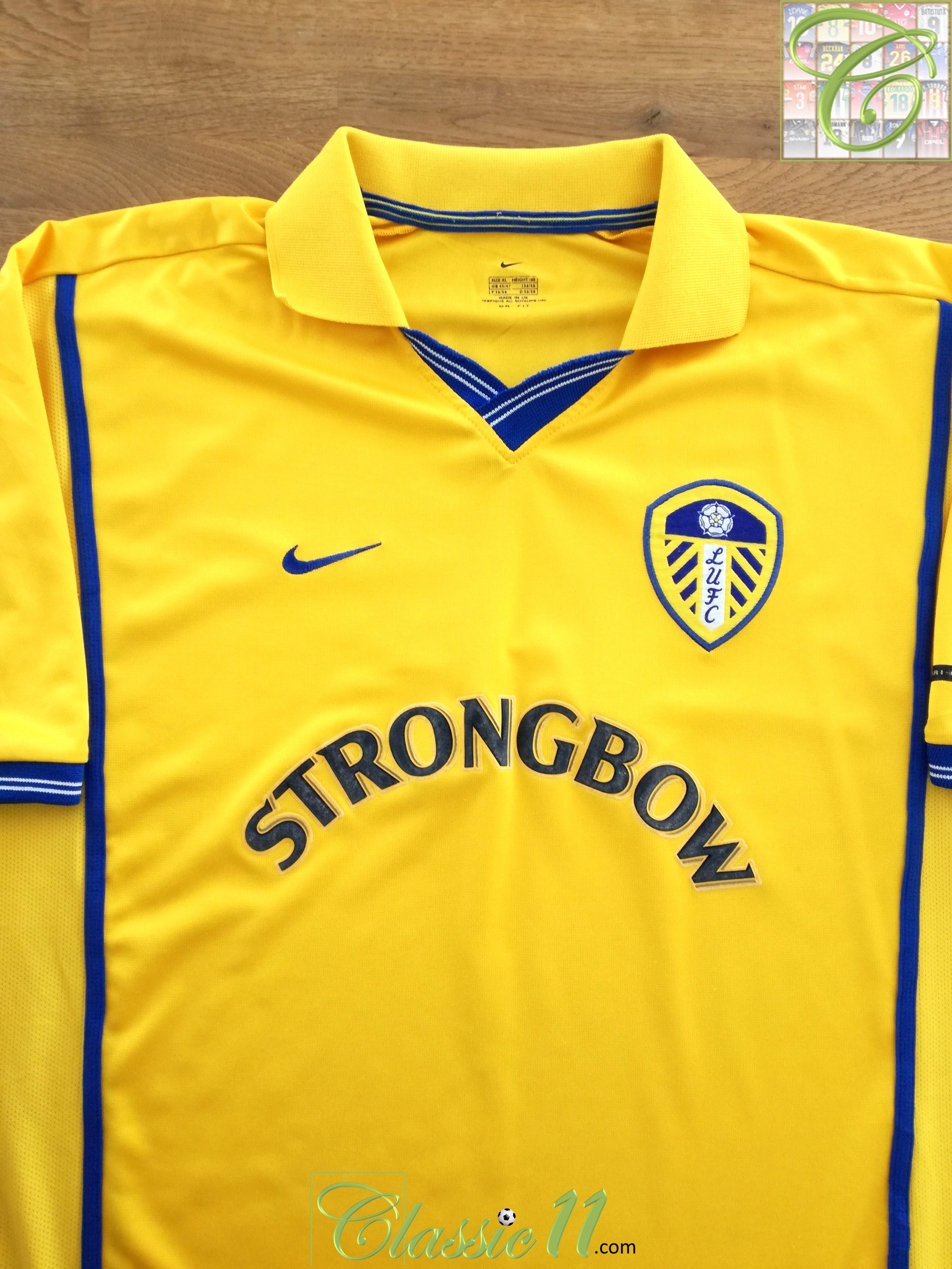 2000/01 Leeds United Away Football Shirt