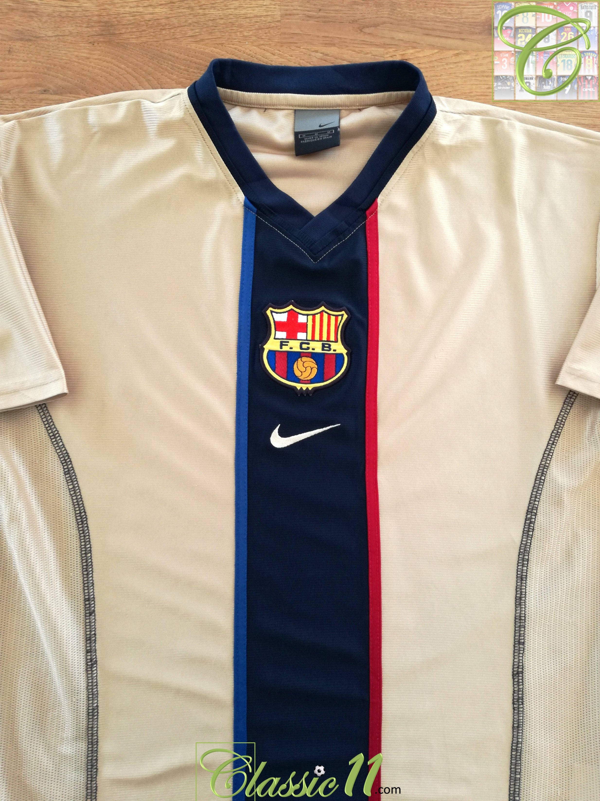 2001/02 Barcelona 'Prototype' Away Football Shirt