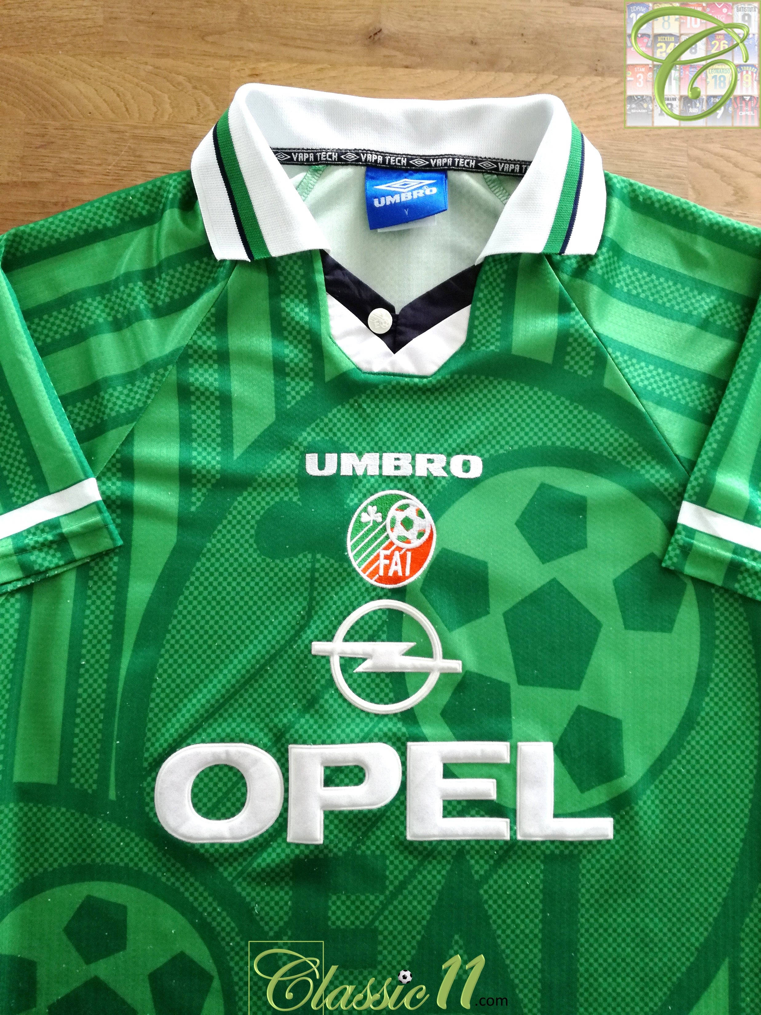 1998/99 Republic of Ireland Home Football Shirt