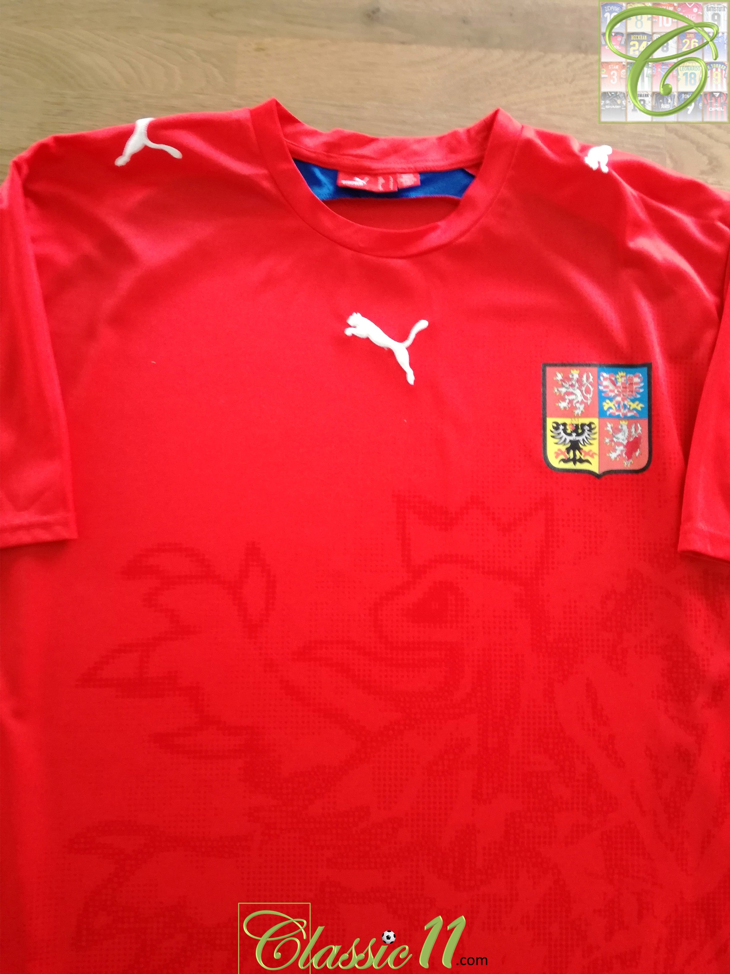 2006/07 Czech Republic Home Basic Football Shirt