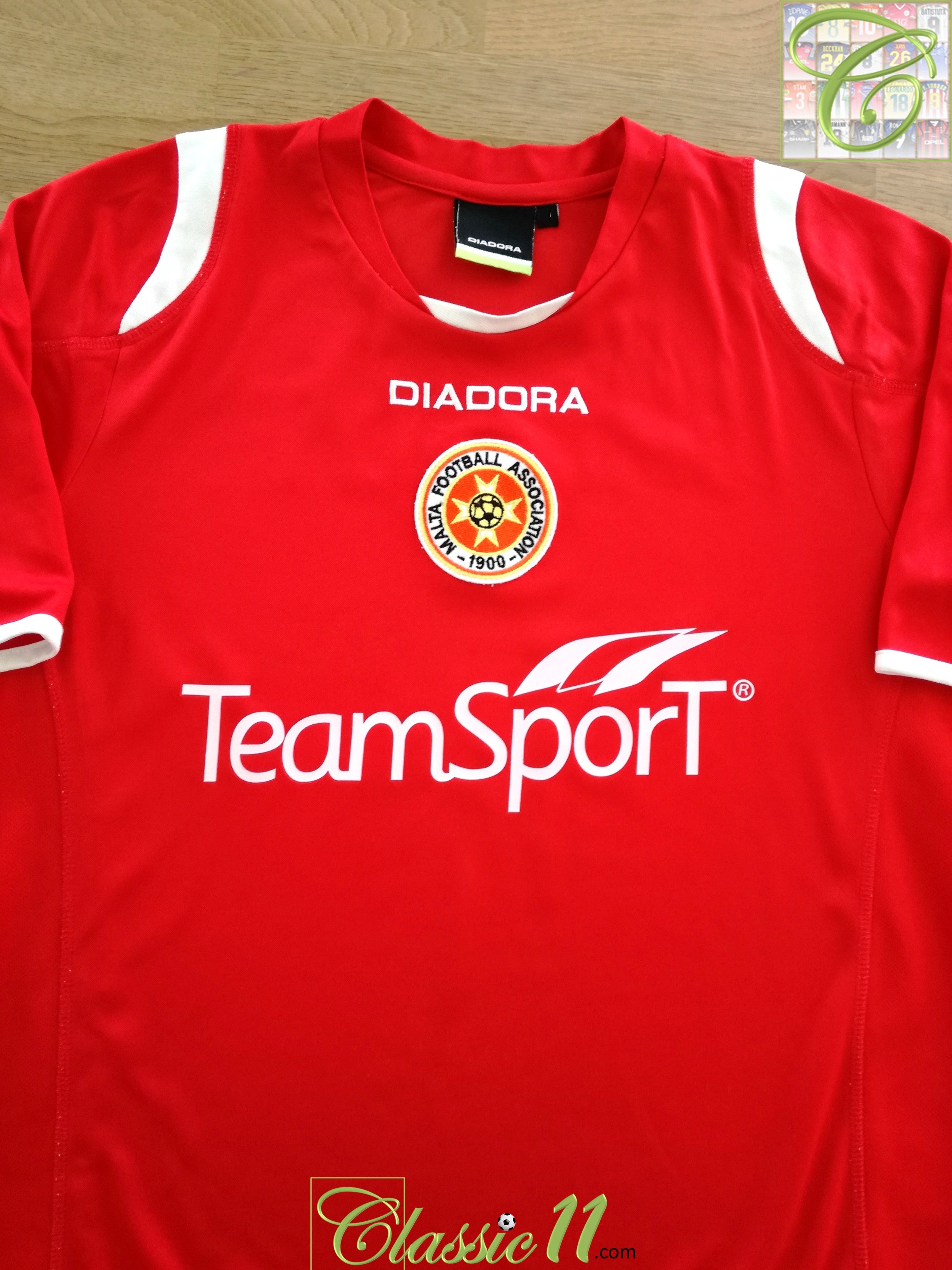 2008/09 Malta Training Football Shirt