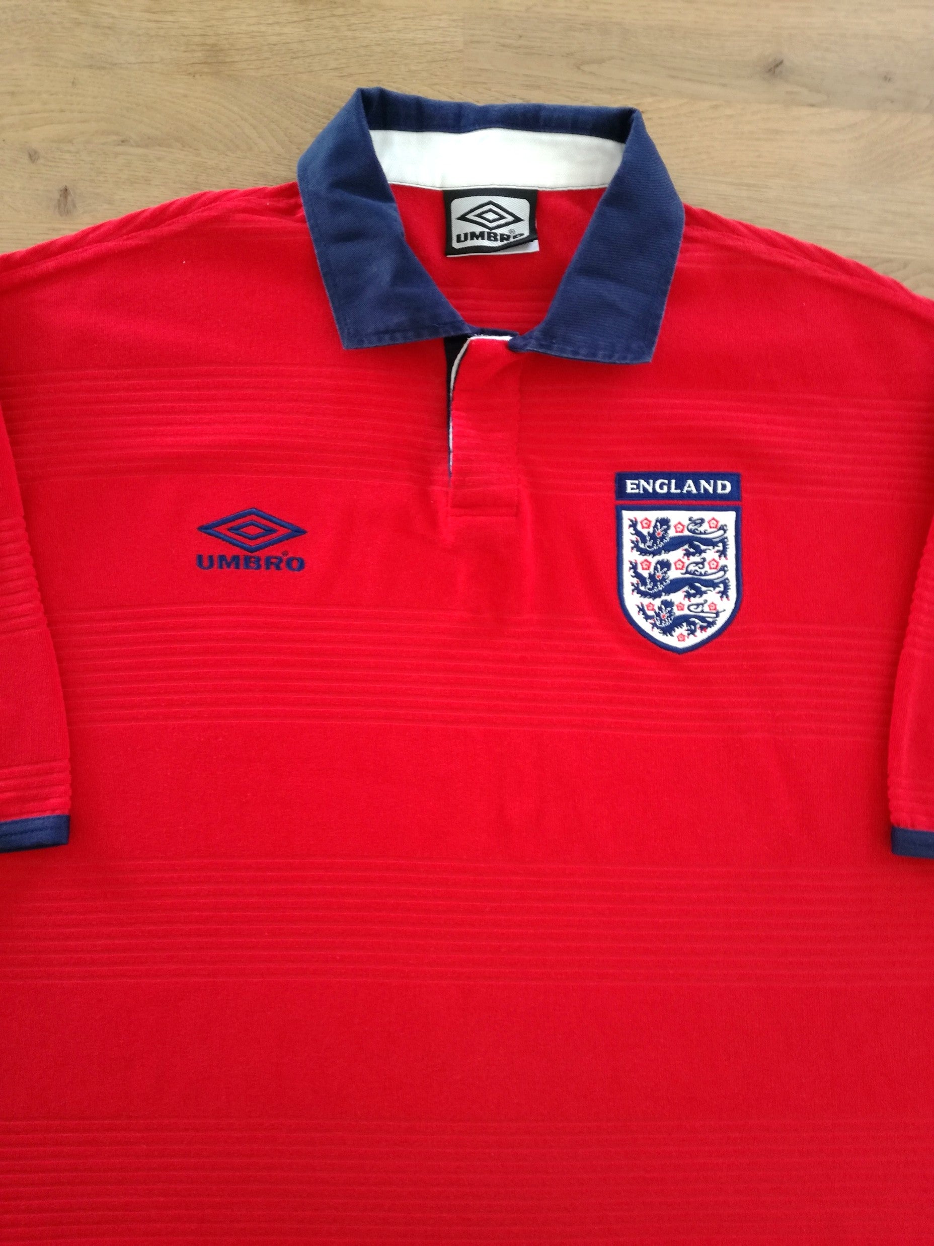 2000/01 England Away Football Shirt