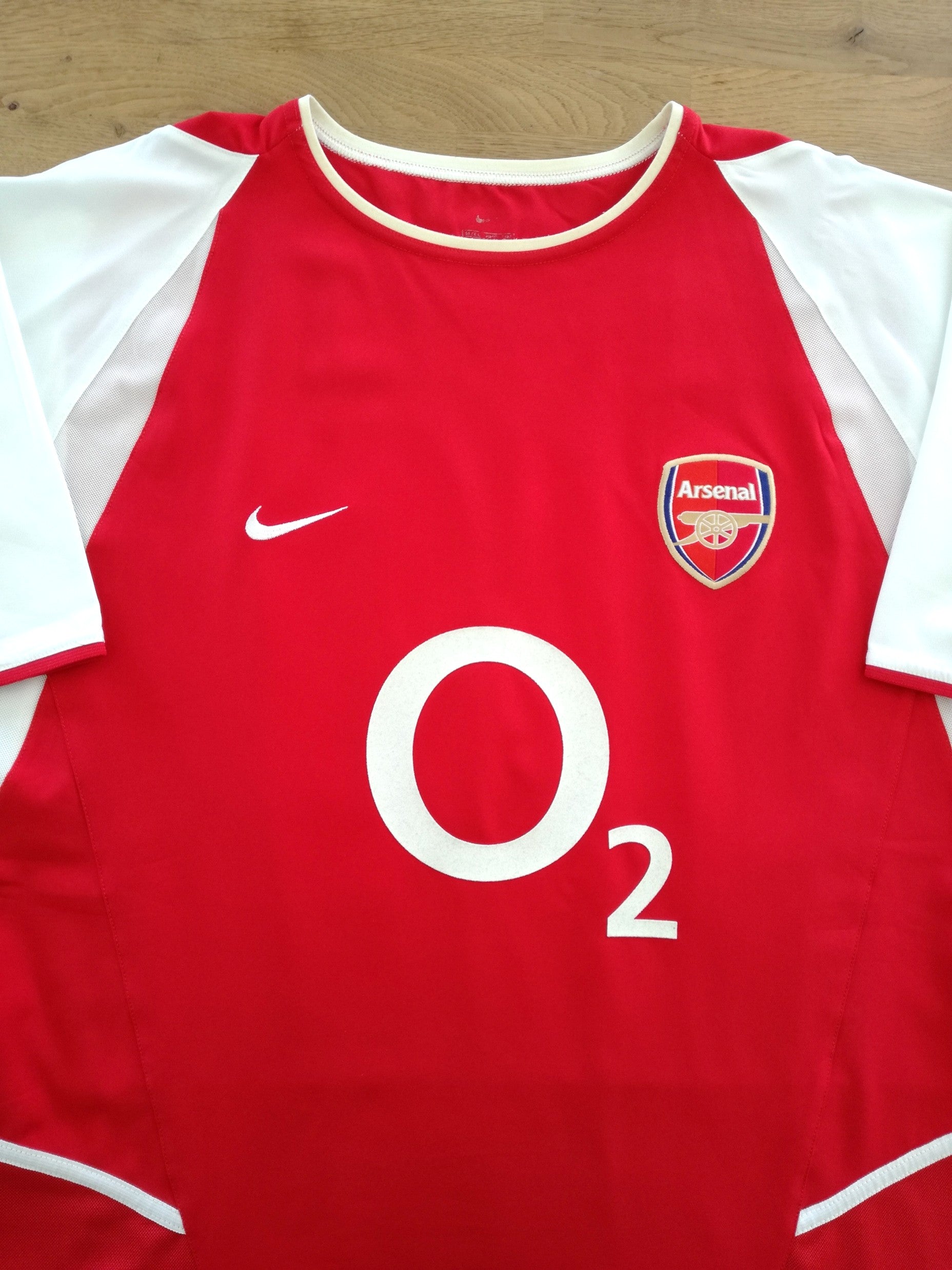 2002/03 Arsenal Home Football Shirt