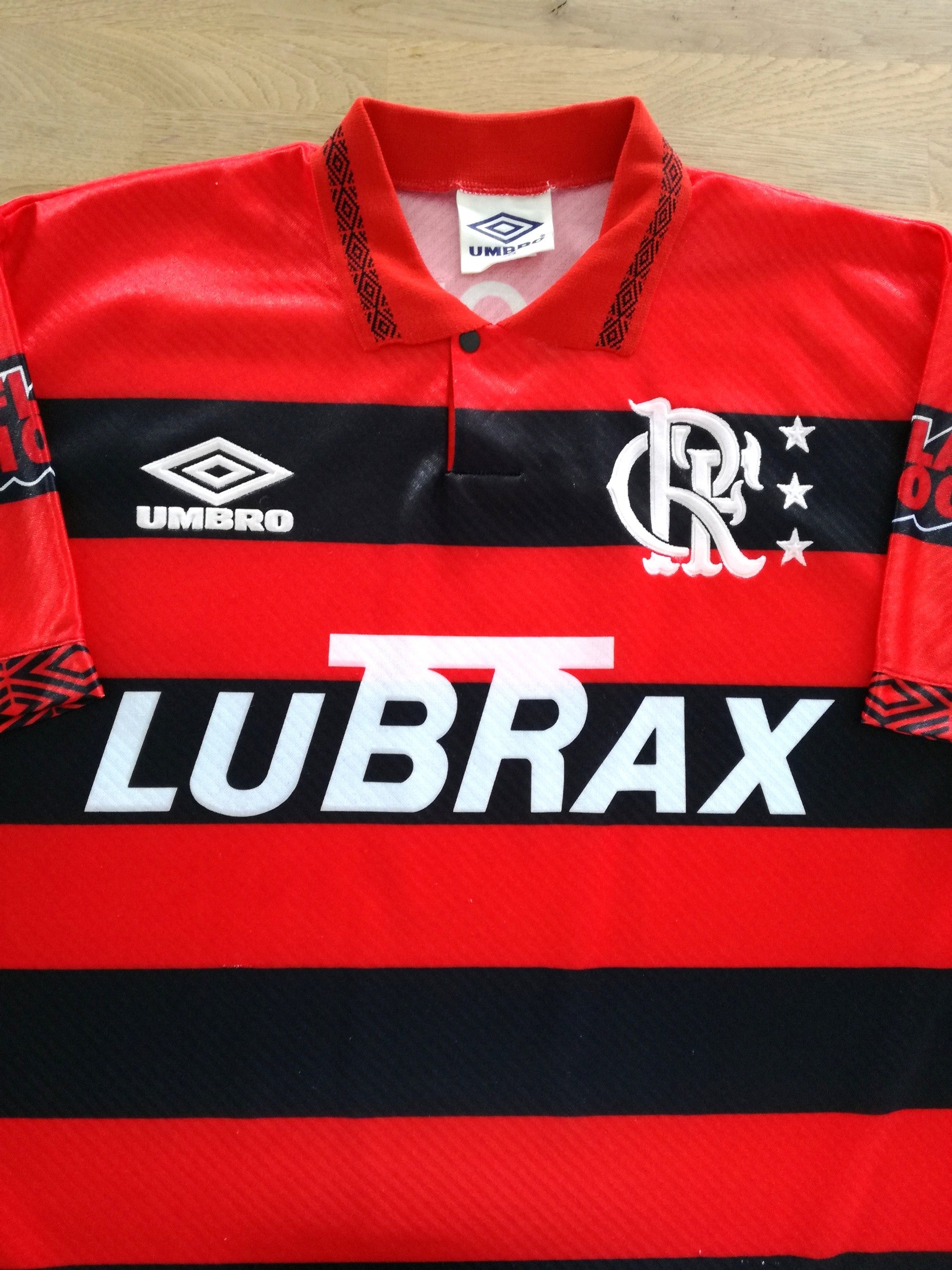 1994/95 Flamengo Home Centenary Football Shirt