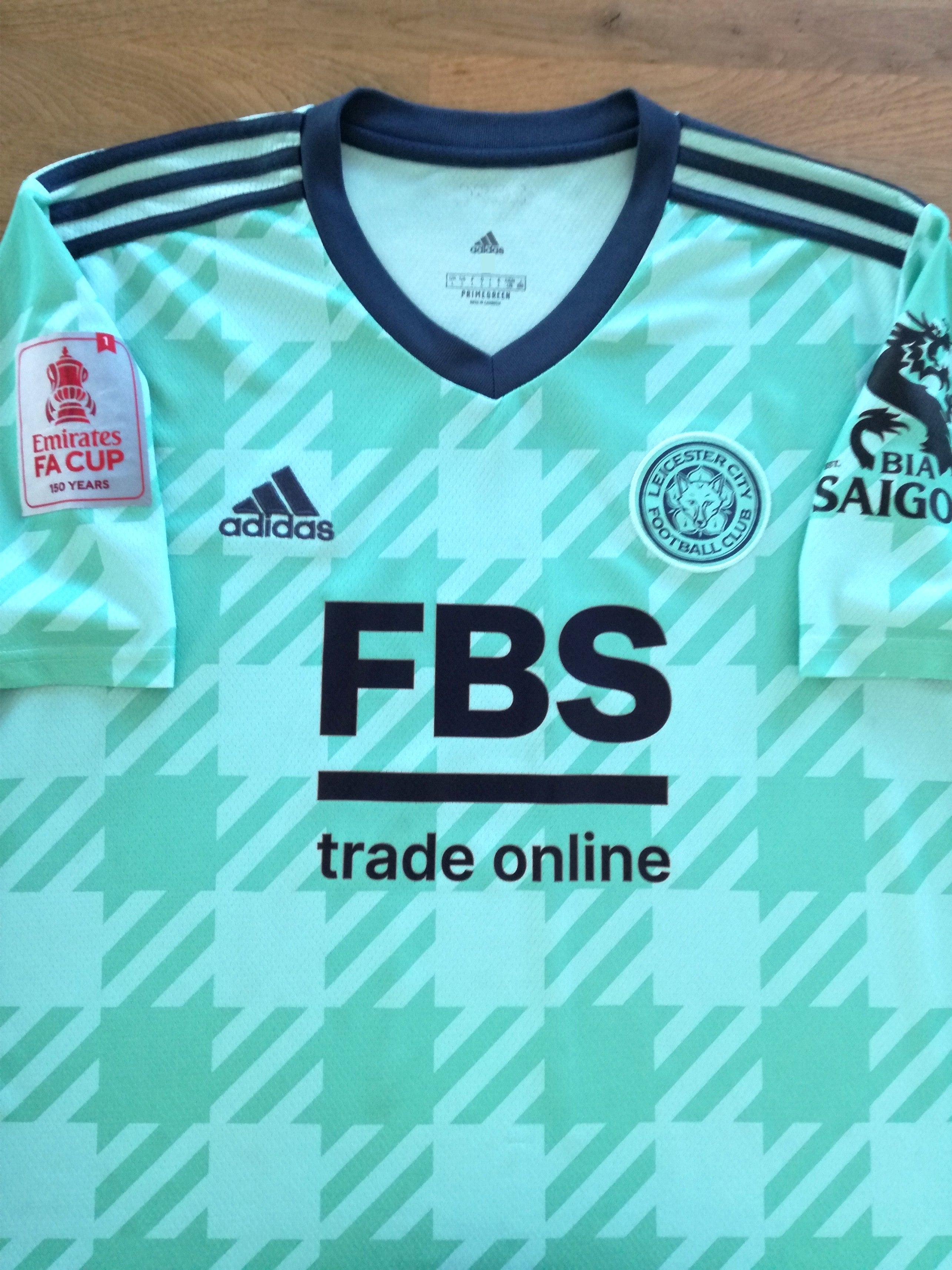 2021/22 Leicester City Away FA Cup Football Shirt