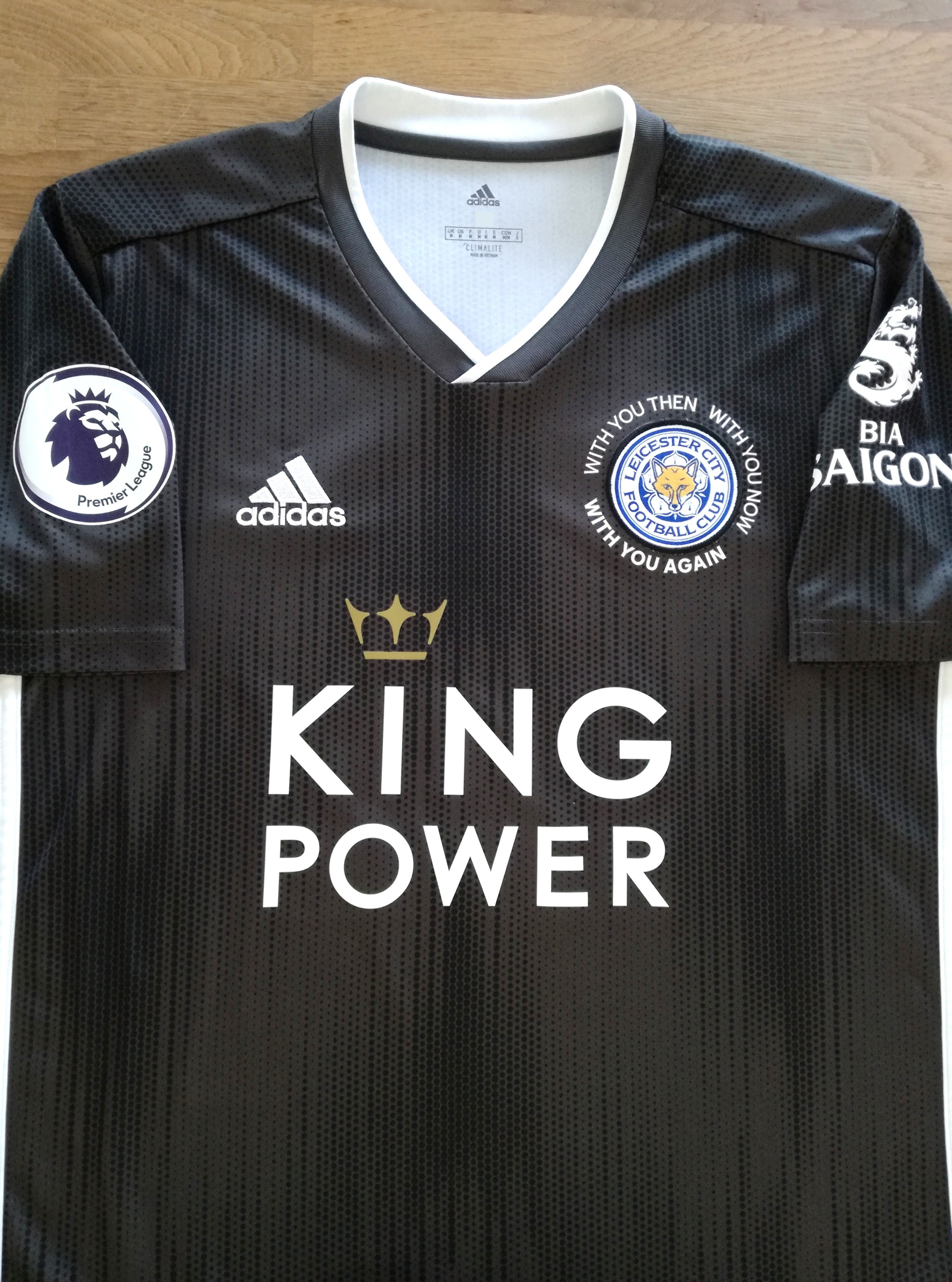 2019/20 Leicester City Away 'With You Again' Football Shirt