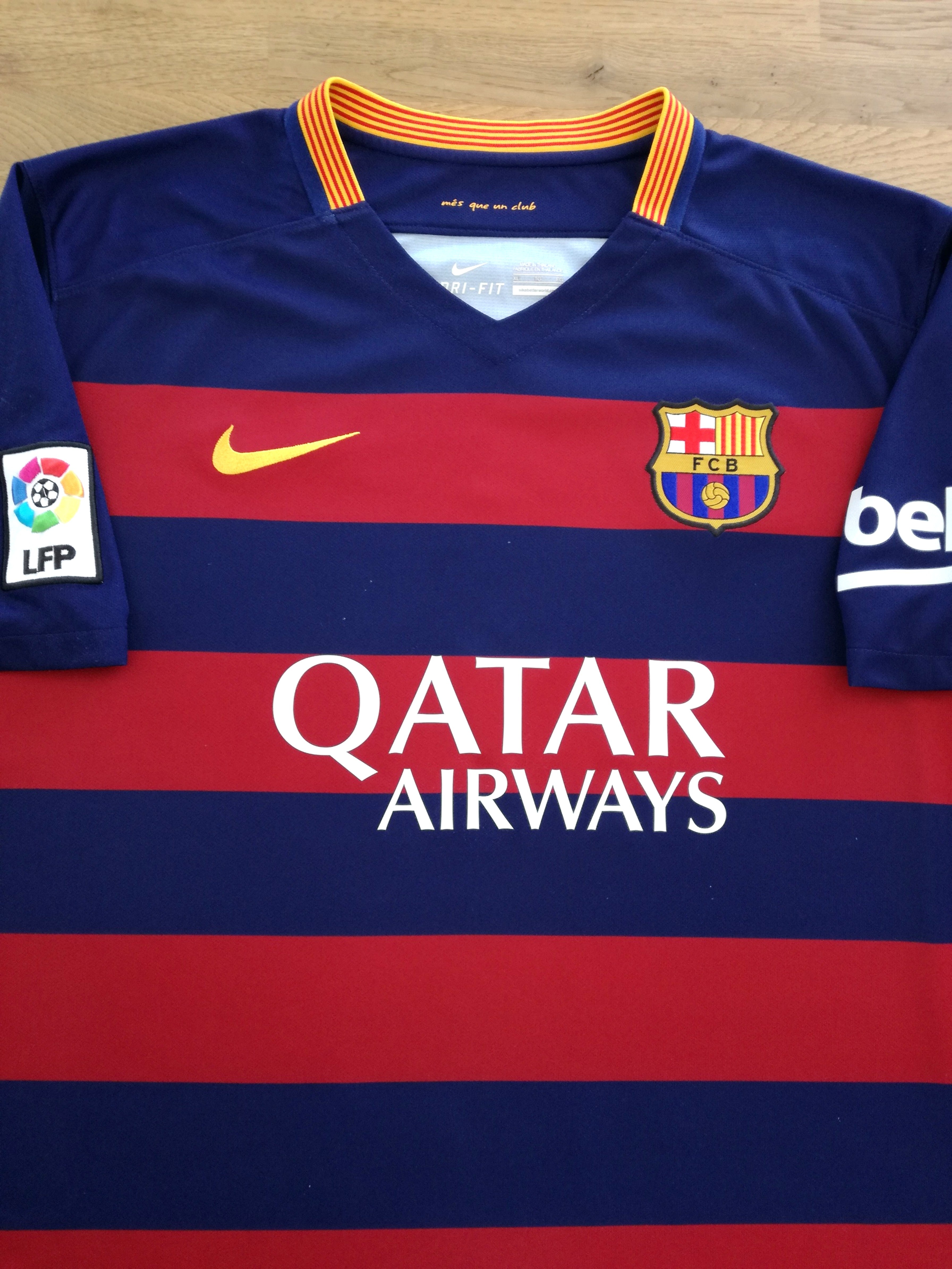 2015/16 Barcelona Home La Liga Football Shirt