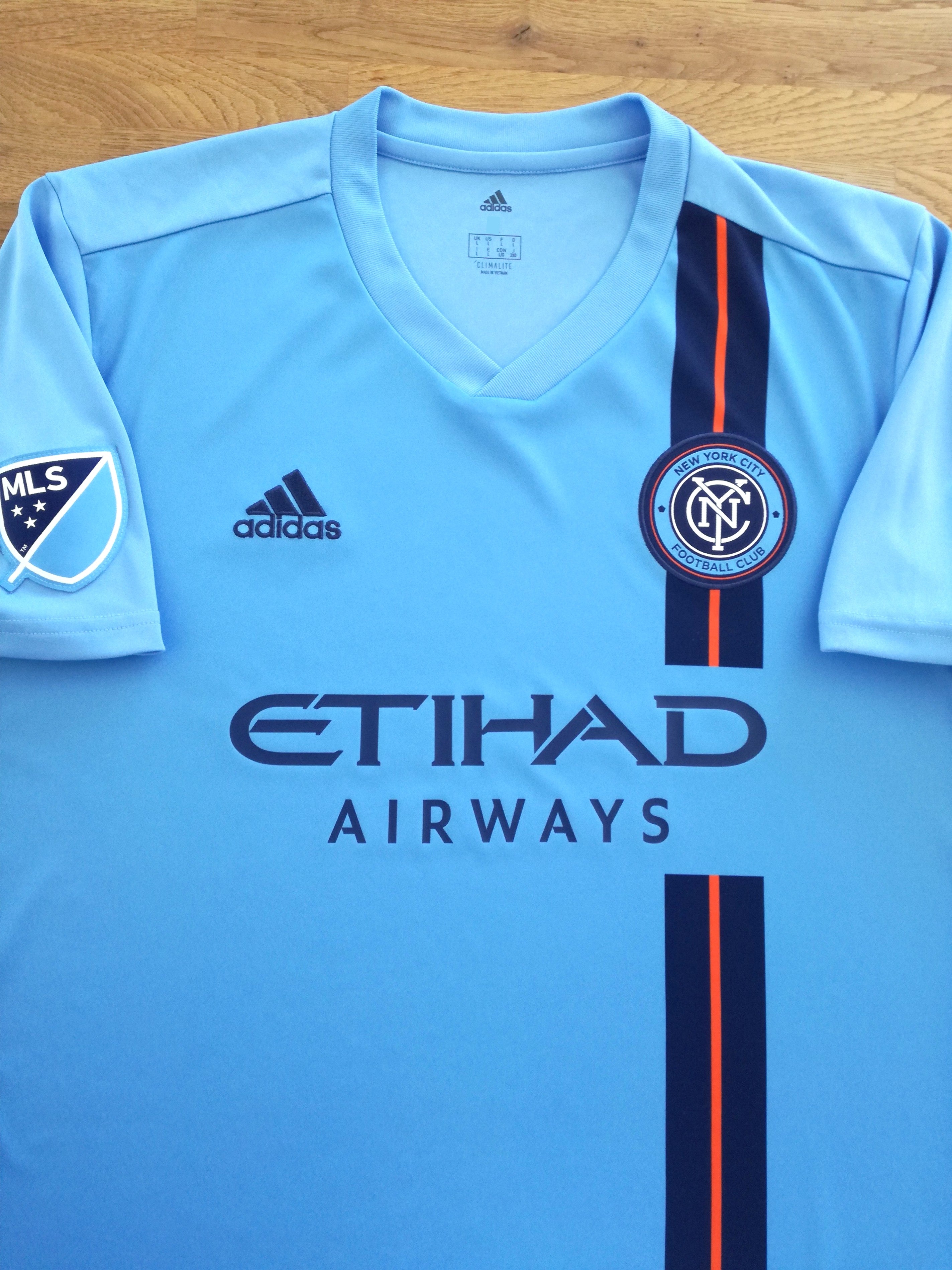 2018 New York City Home MLS Football Shirt
