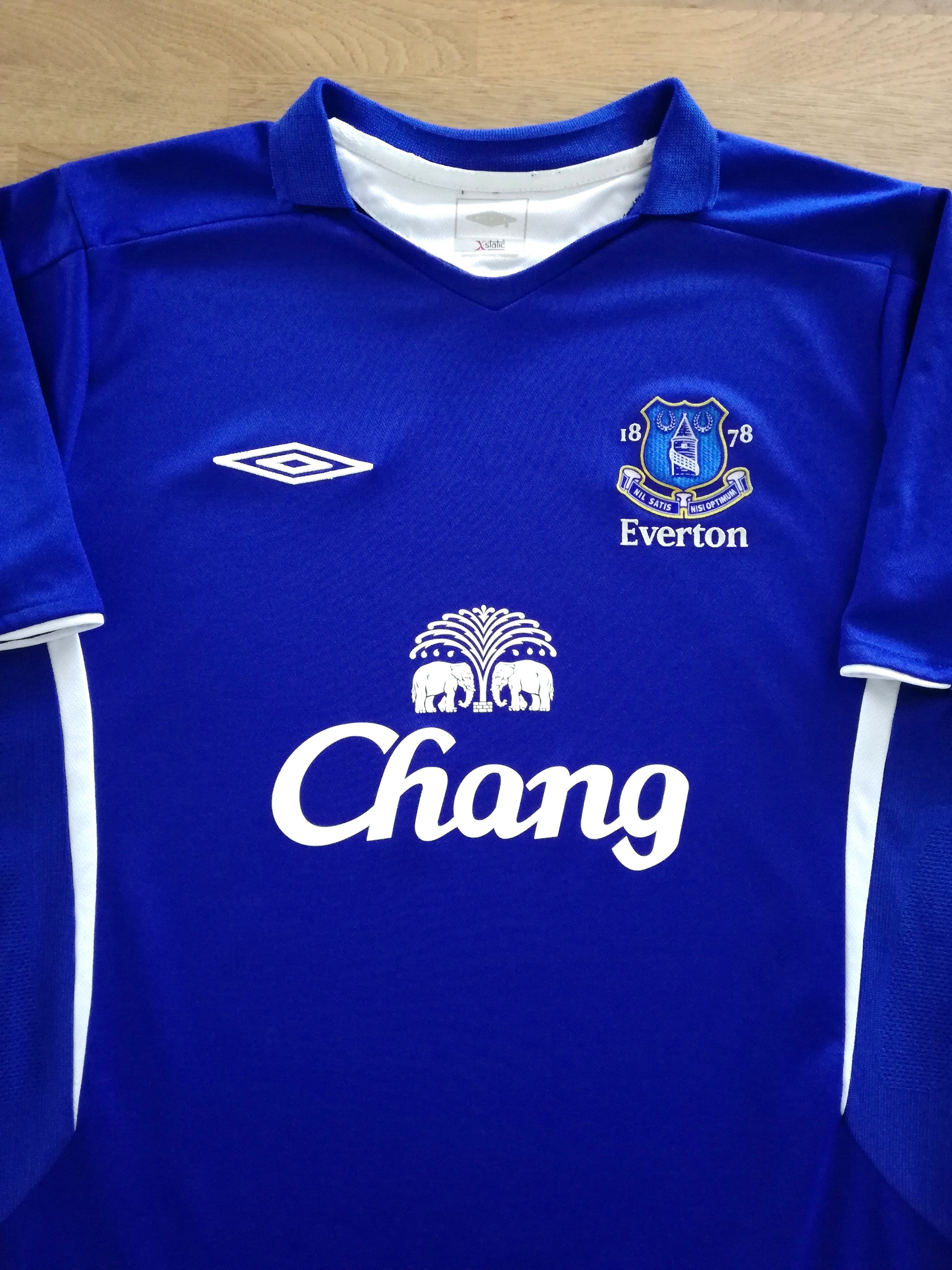 2005/06 Everton Home Football Shirt