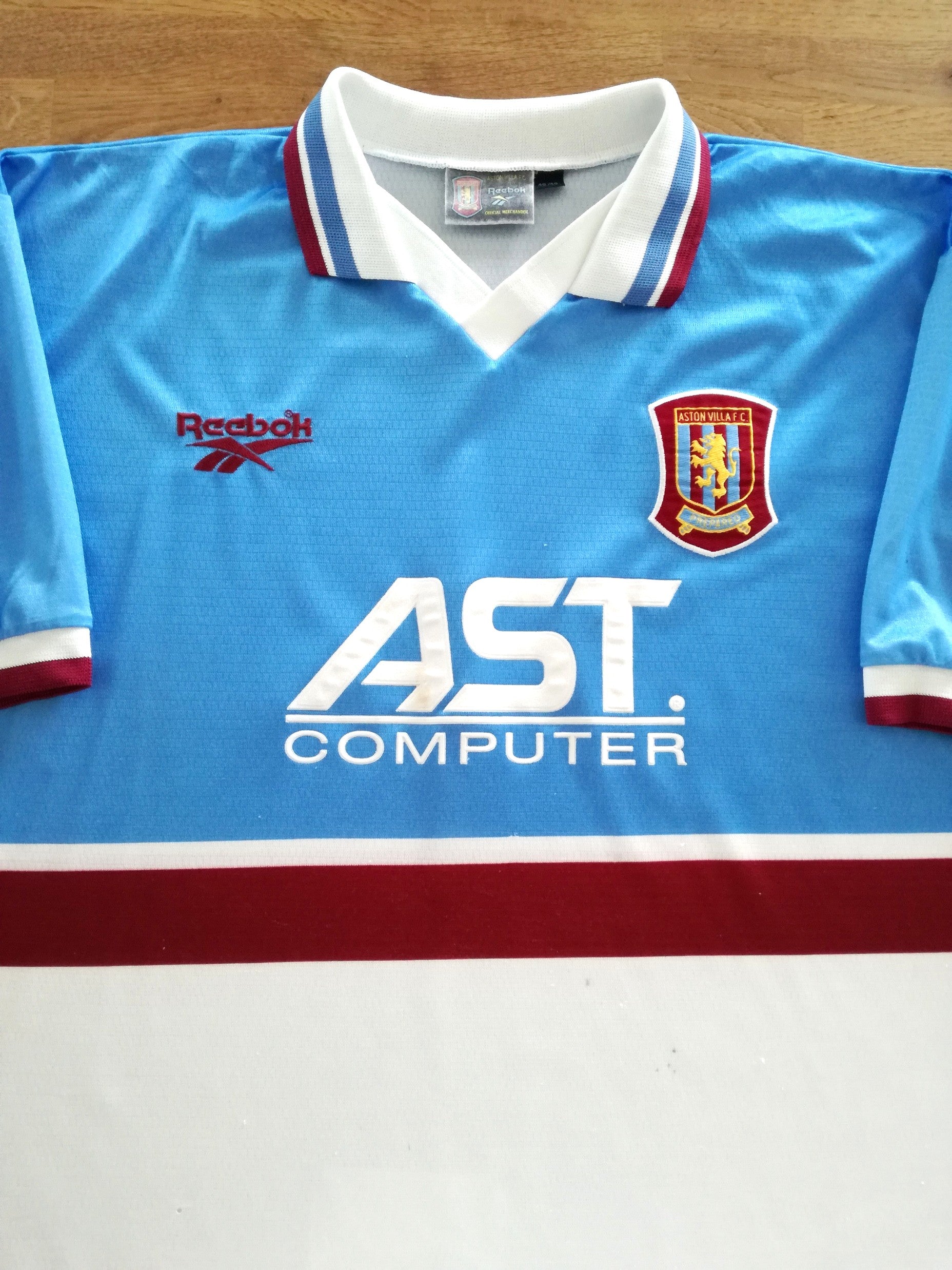 1997/98 Aston Villa Away Football Shirt