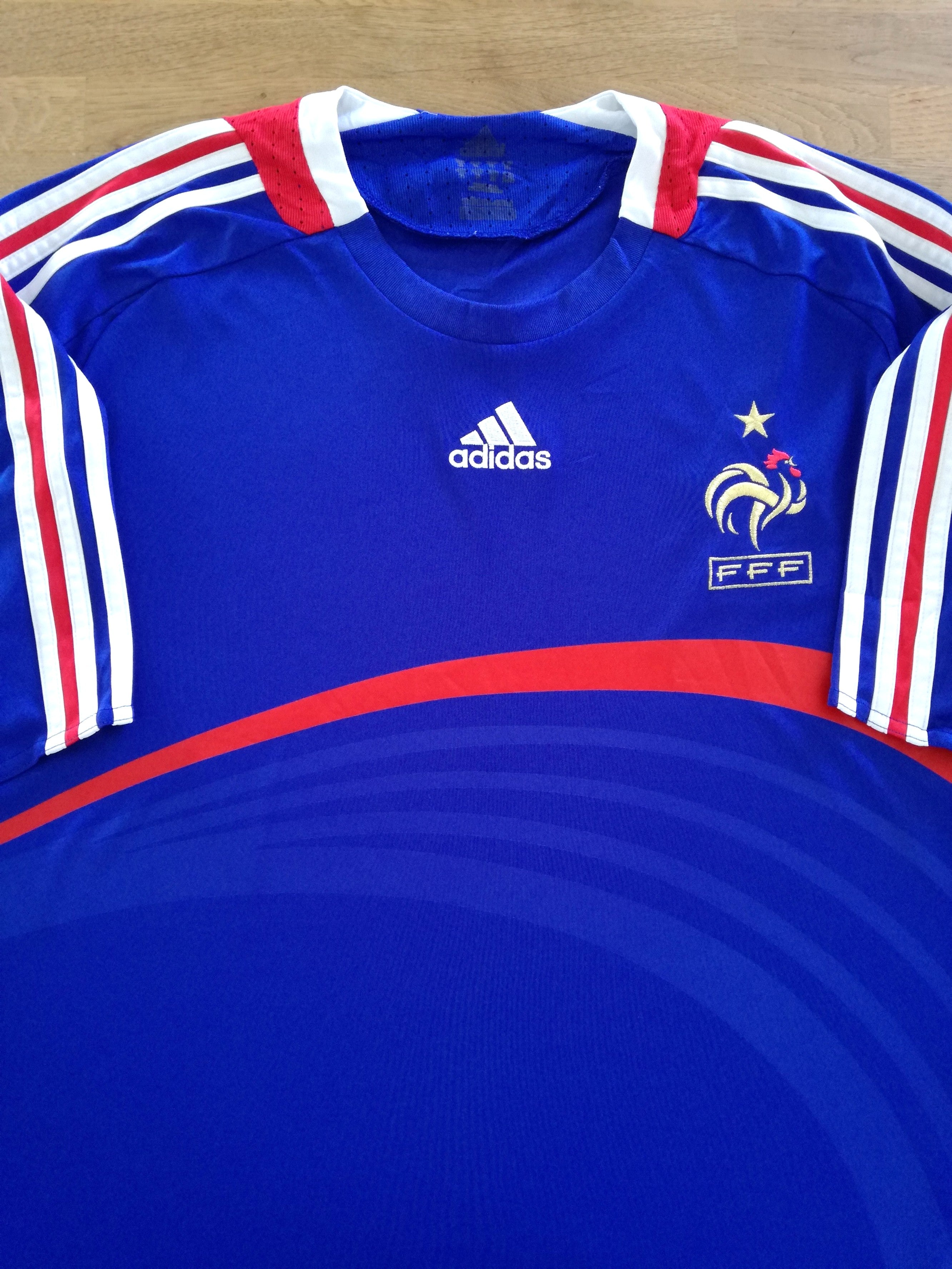 2007/08 France Home Football Shirt