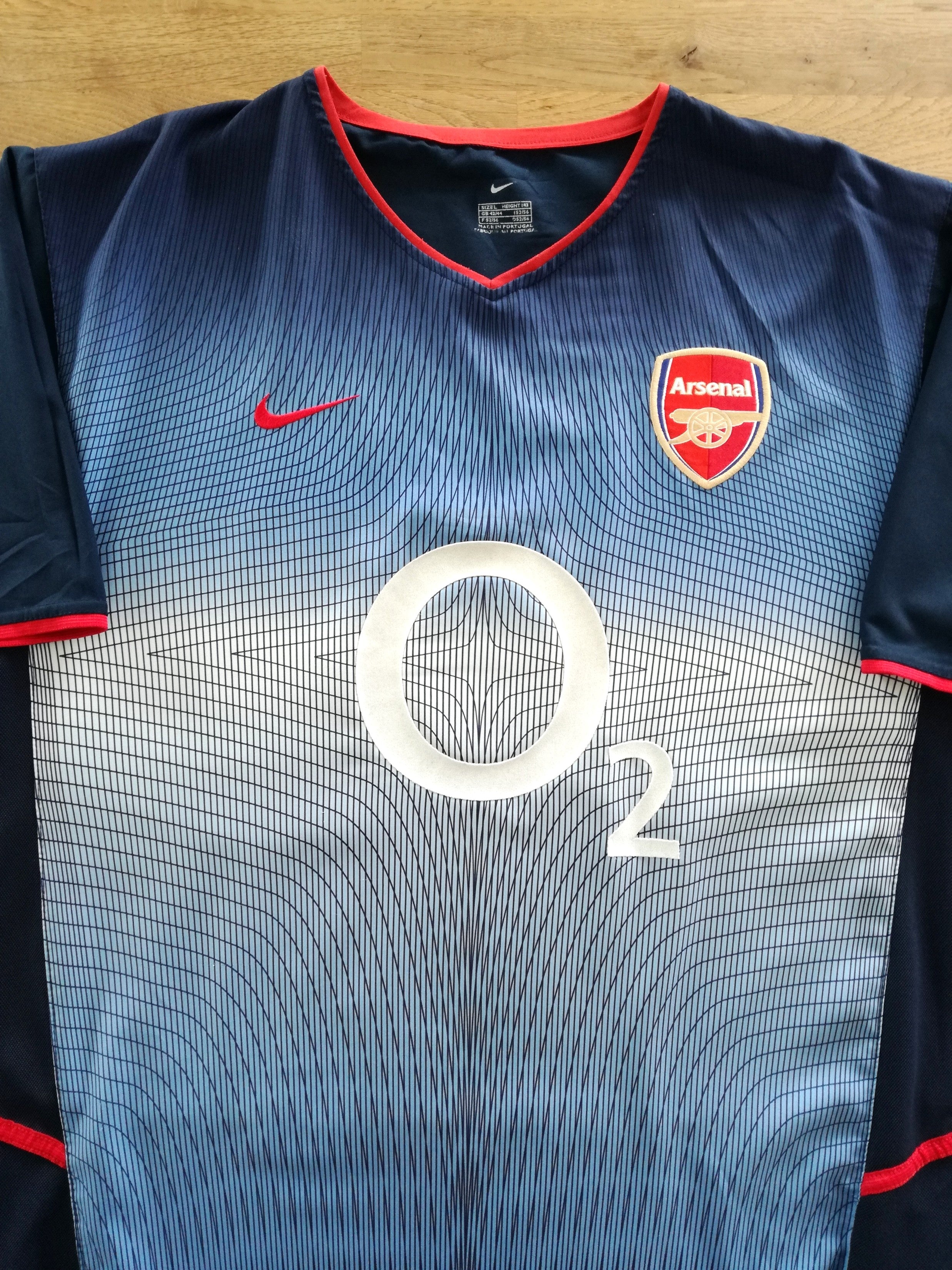 2002/03 Arsenal Away Football Shirt