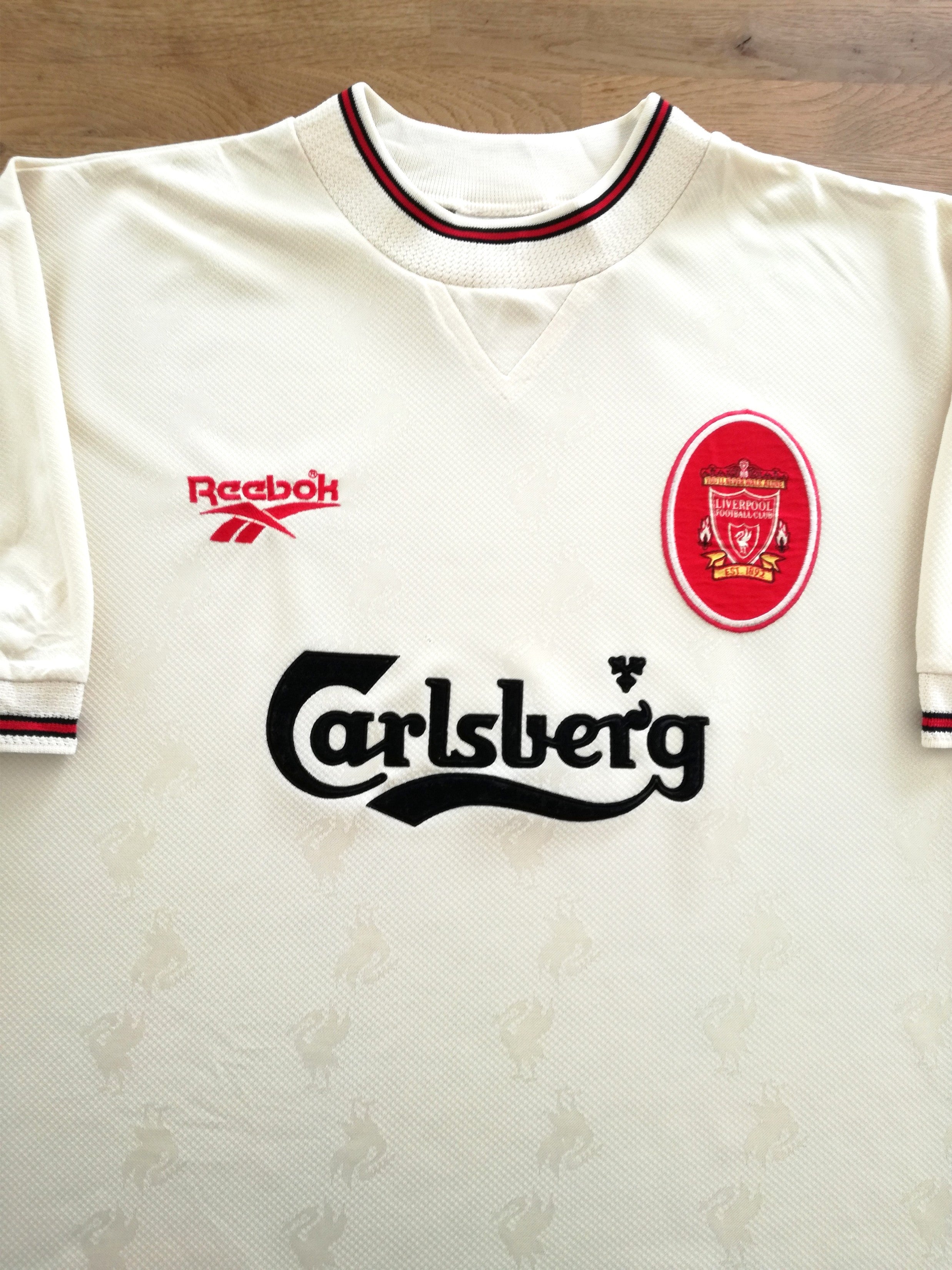 1996/97 Liverpool Away Football Shirt