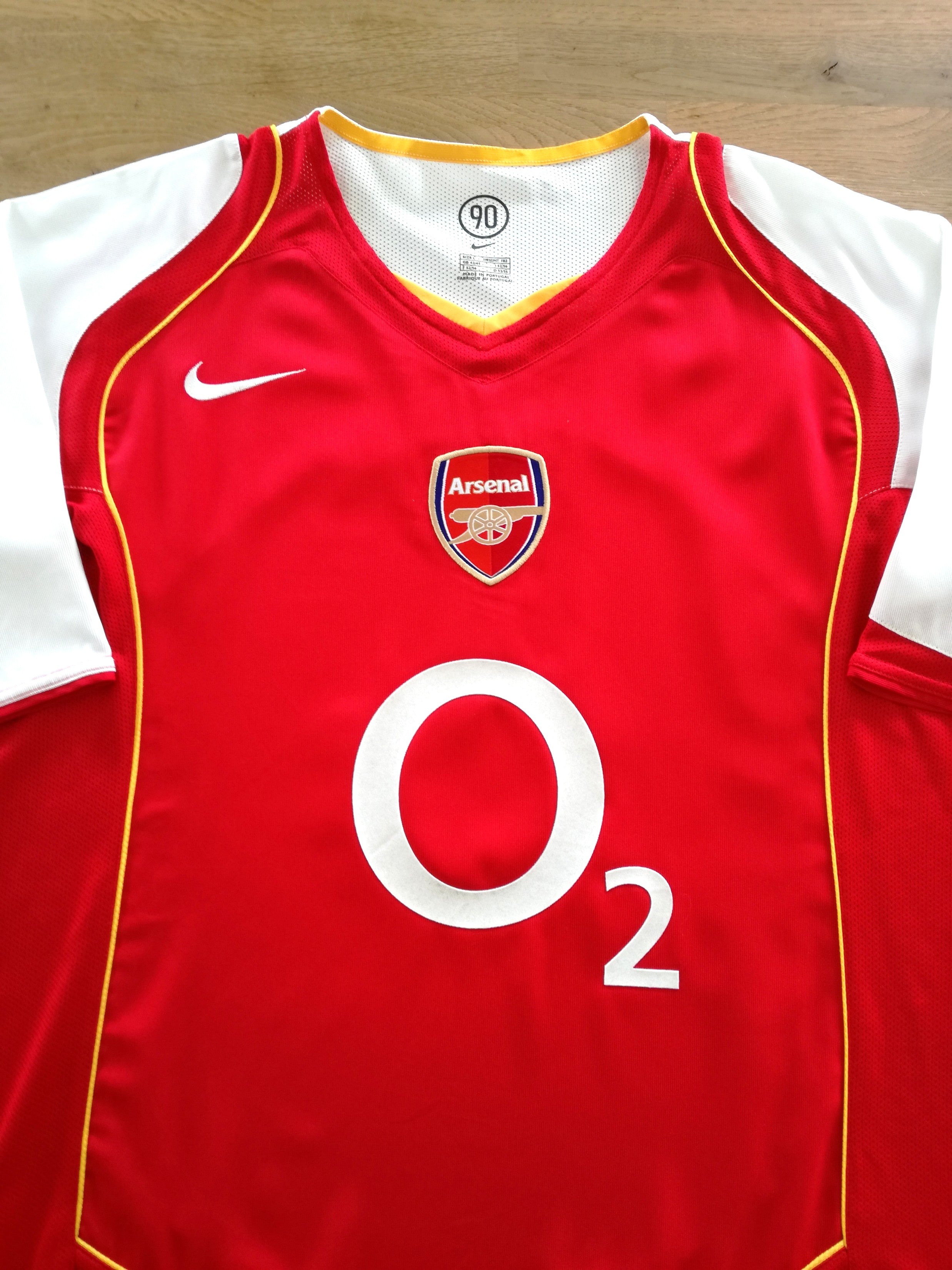 2004/05 Arsenal Home Football Shirt