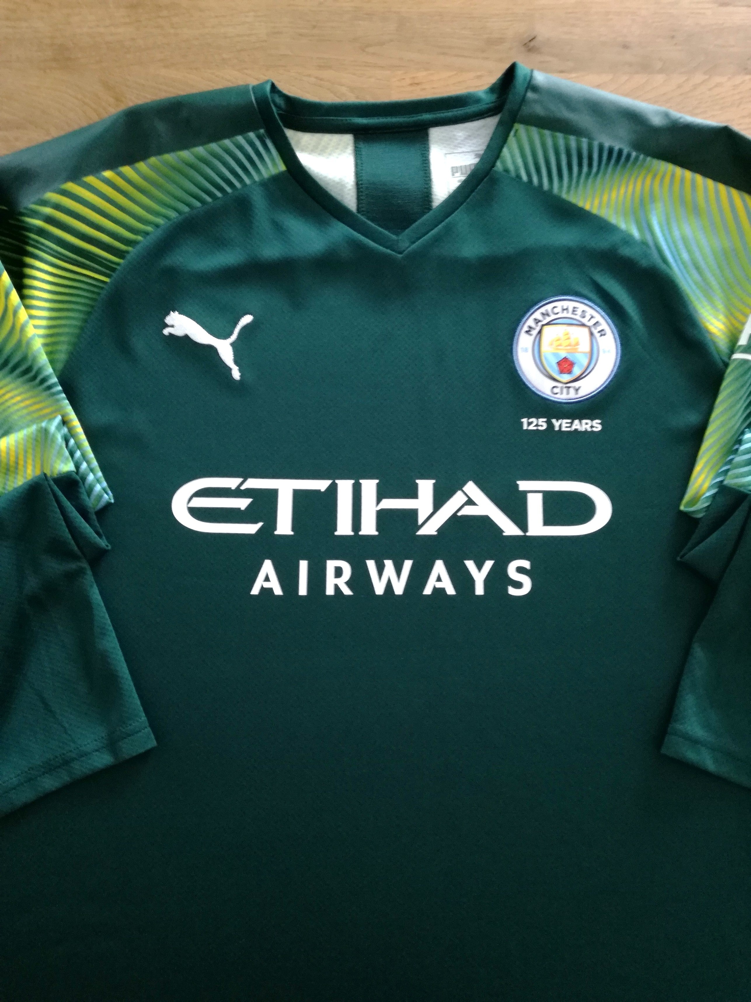 2019/20 Man City Goalkeeper '125 Years' Football Shirt