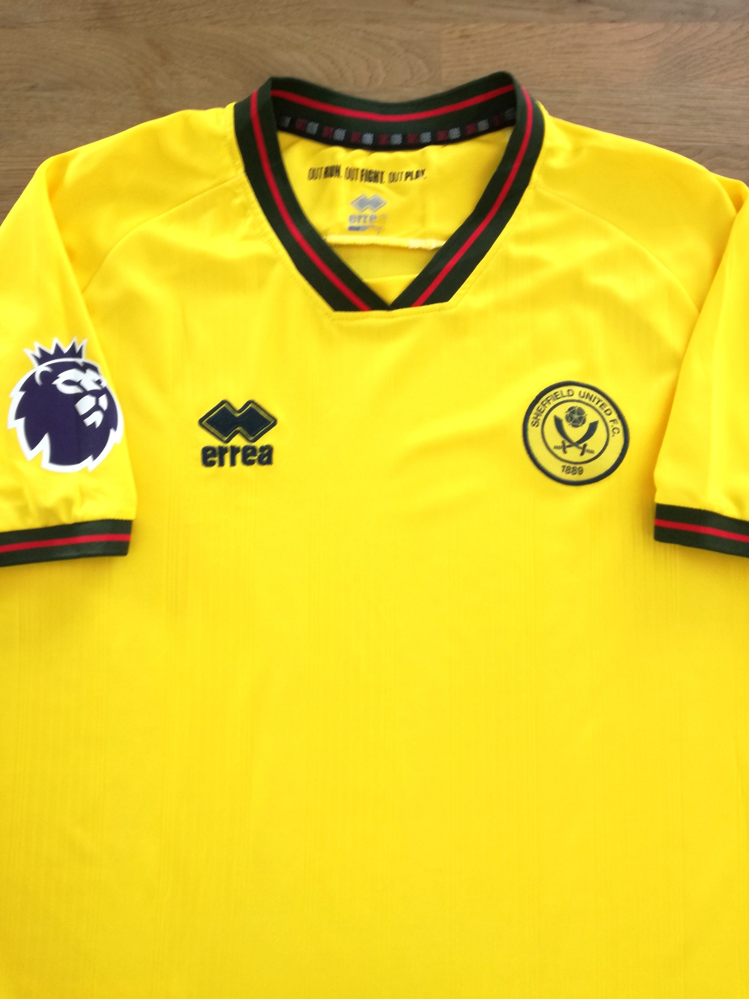 2023/24 Sheffield Utd Away Premier League Football Shirt
