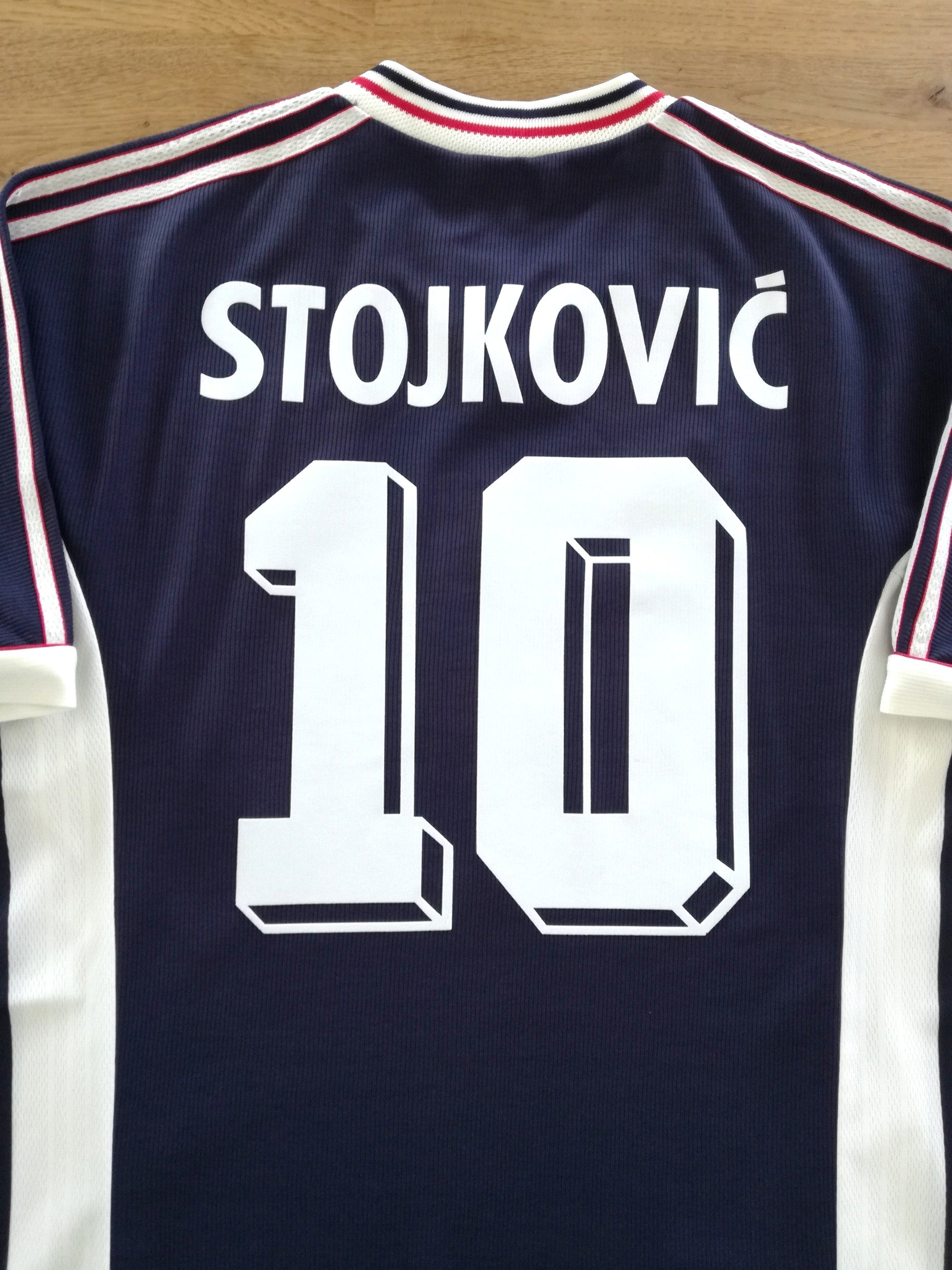 1998/99 FR Yugoslavia Home Football Shirt Stojković
