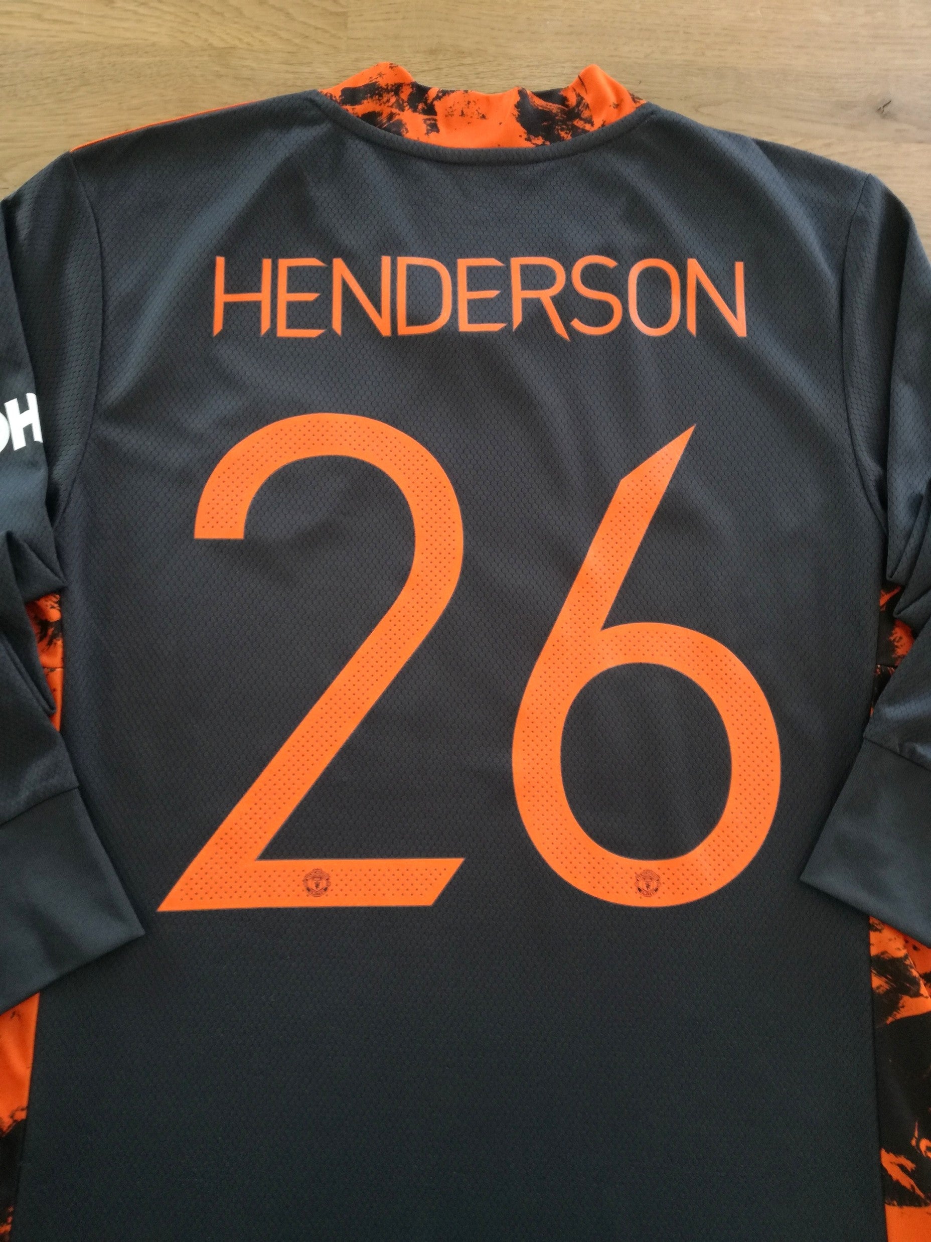 2020/21 Man Utd GK Football Shirt Henderson #26 (M)