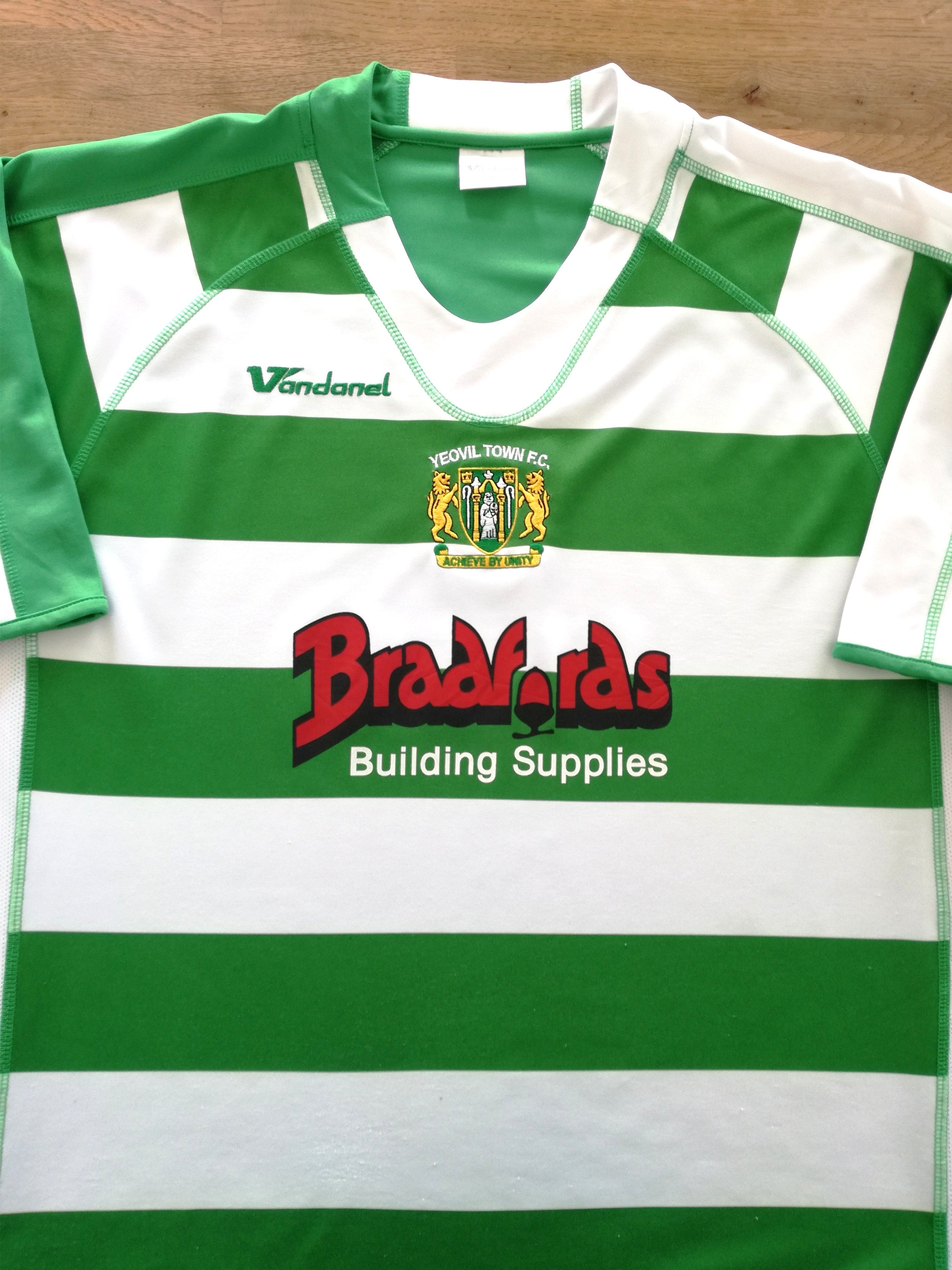 2007/08 Yeovil Town Home Football Shir