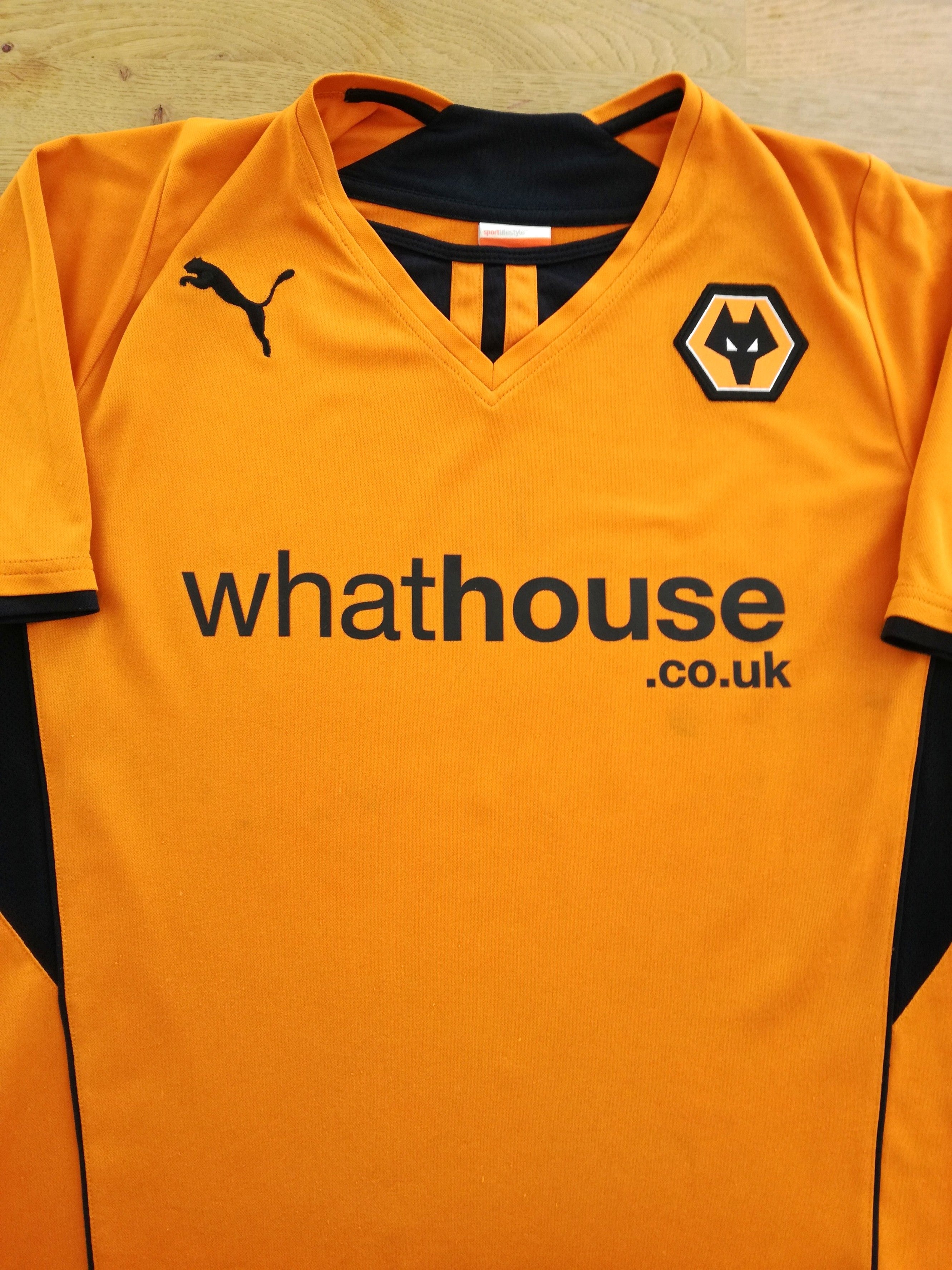 2013/14 Wolves Home Football Shirt