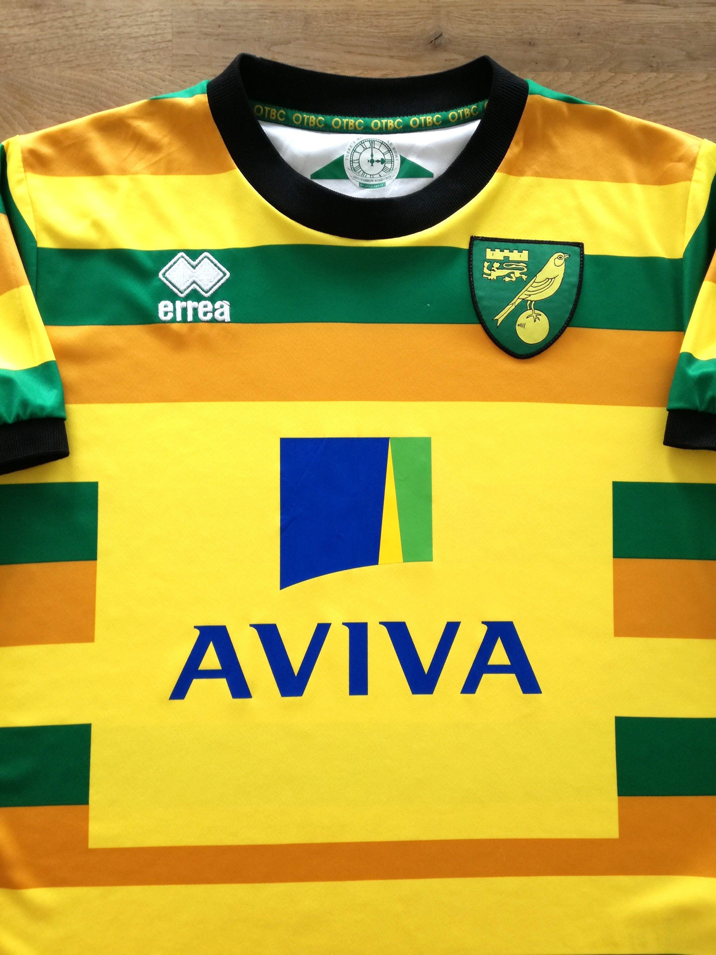 2015/16 Norwich City 3rd Football Shirt