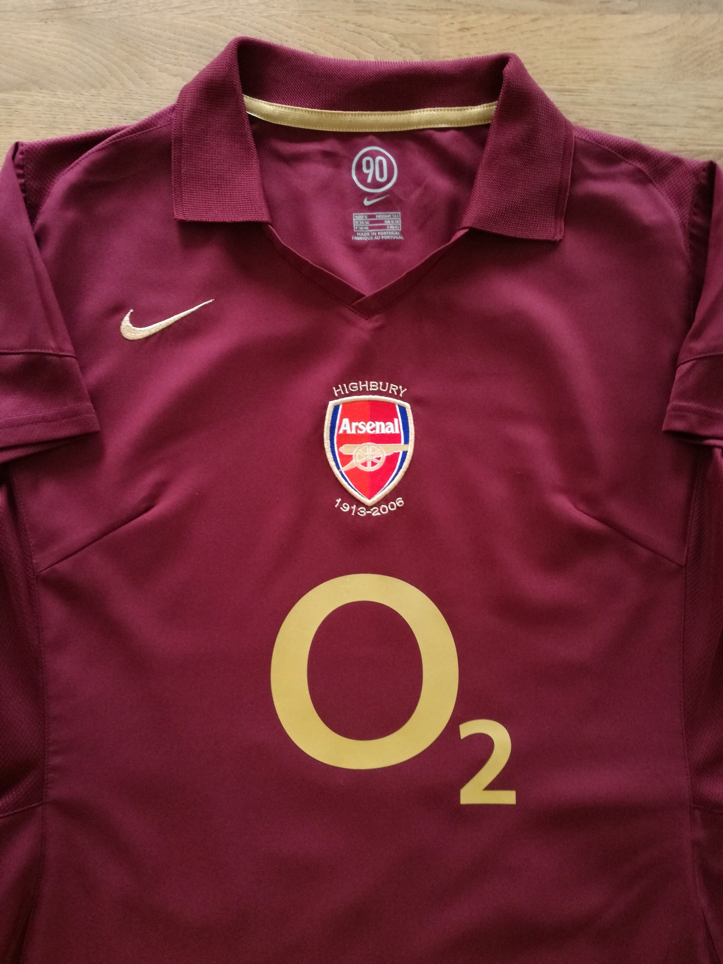 2005/06 Arsenal Home Woman's Football Shirt