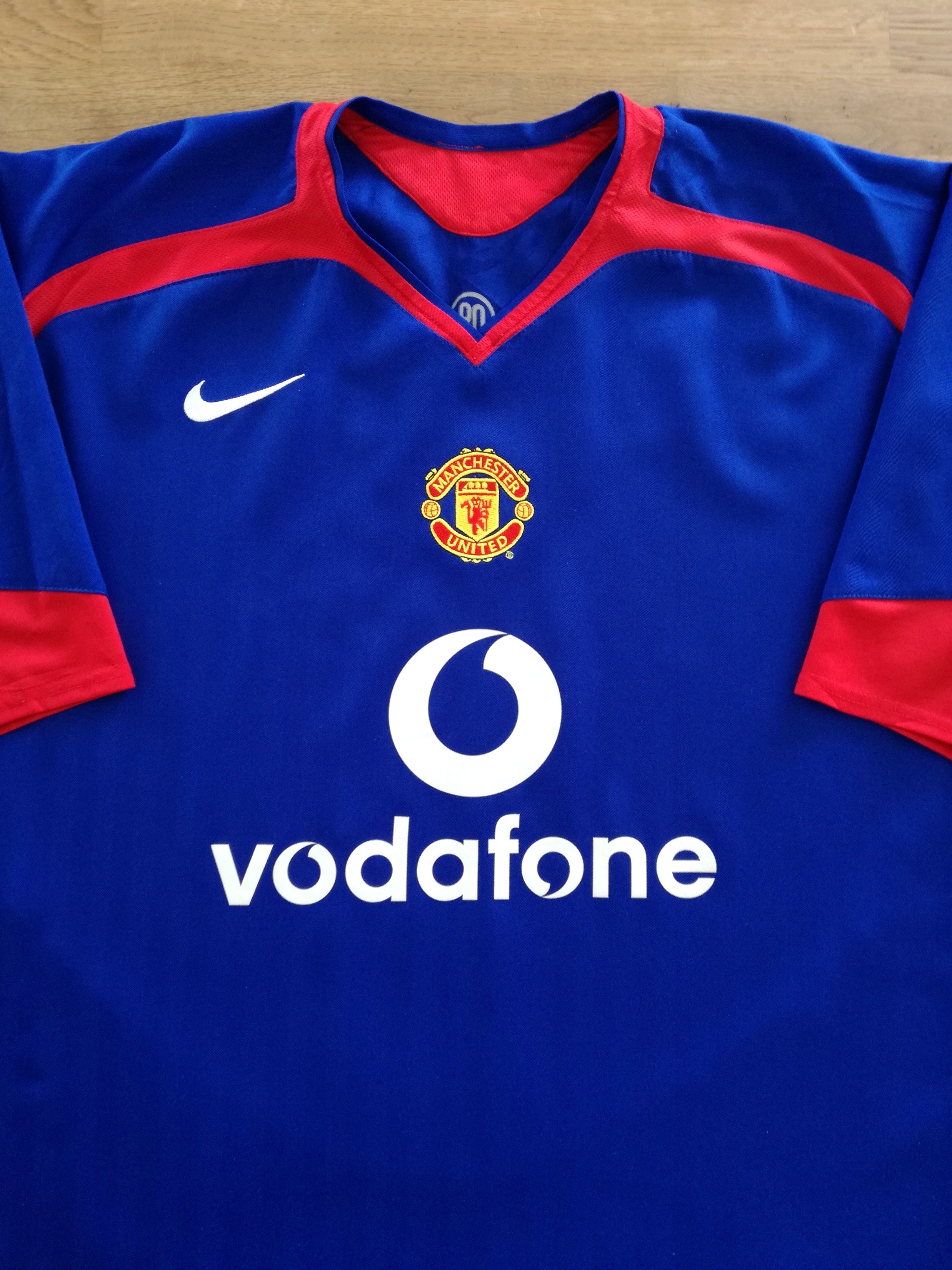 2005/06 Man Utd Away Football Shirt
