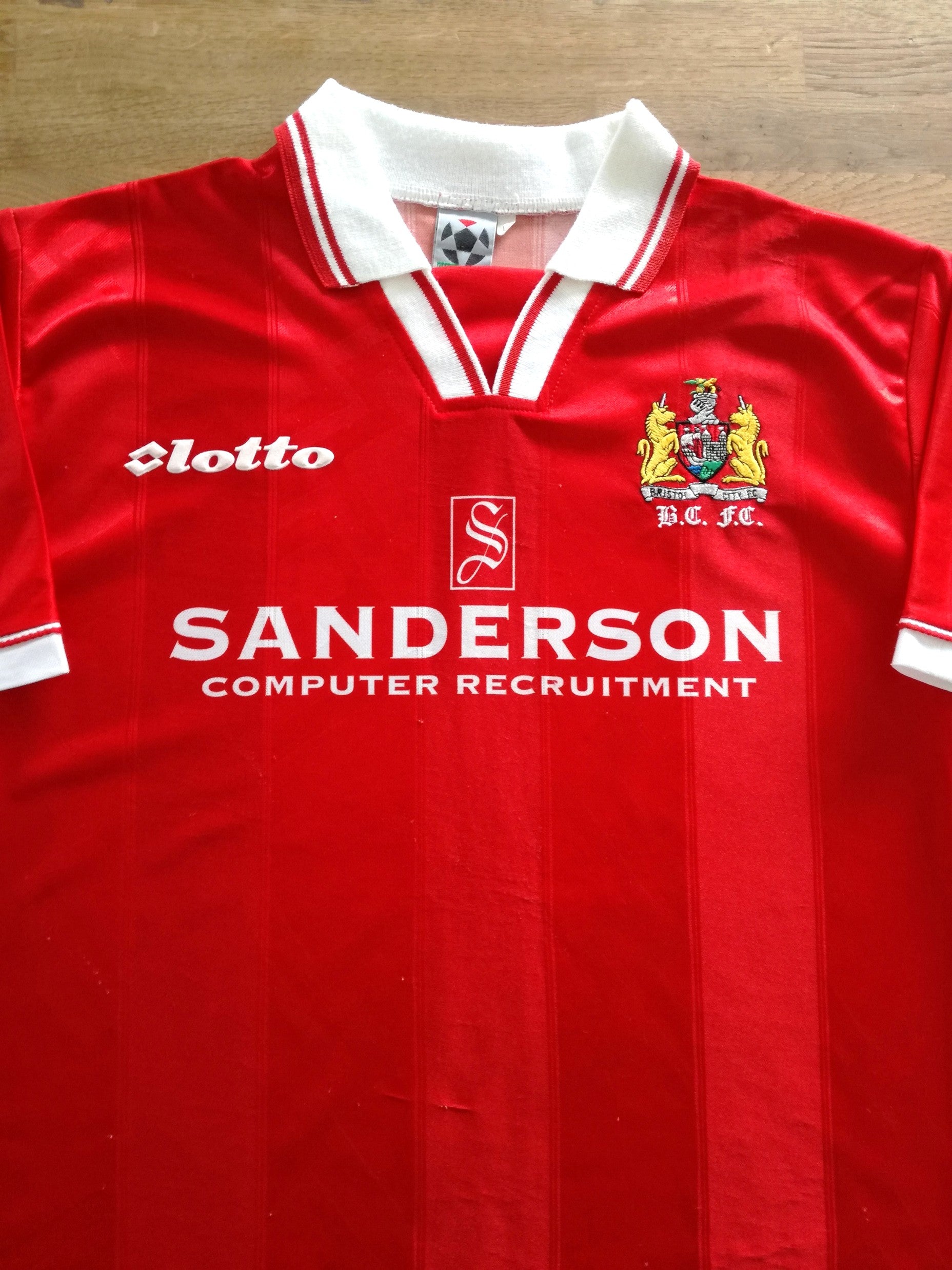 1996/97 Bristol City 'Prototype' Football Shirt