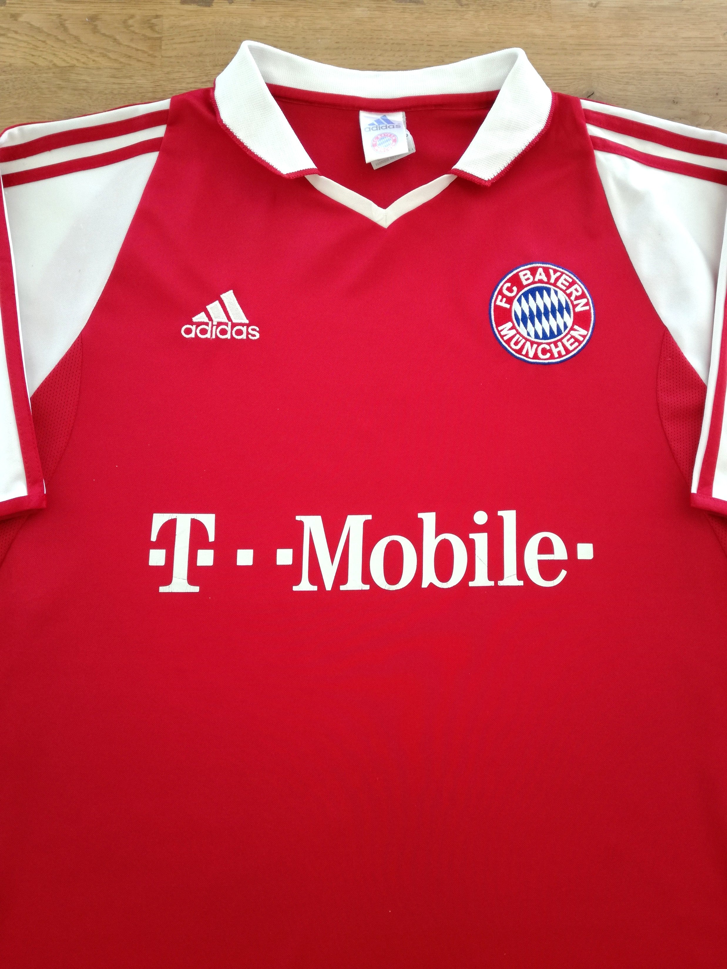 2003/04 Bayern Munich Home Football Shirt