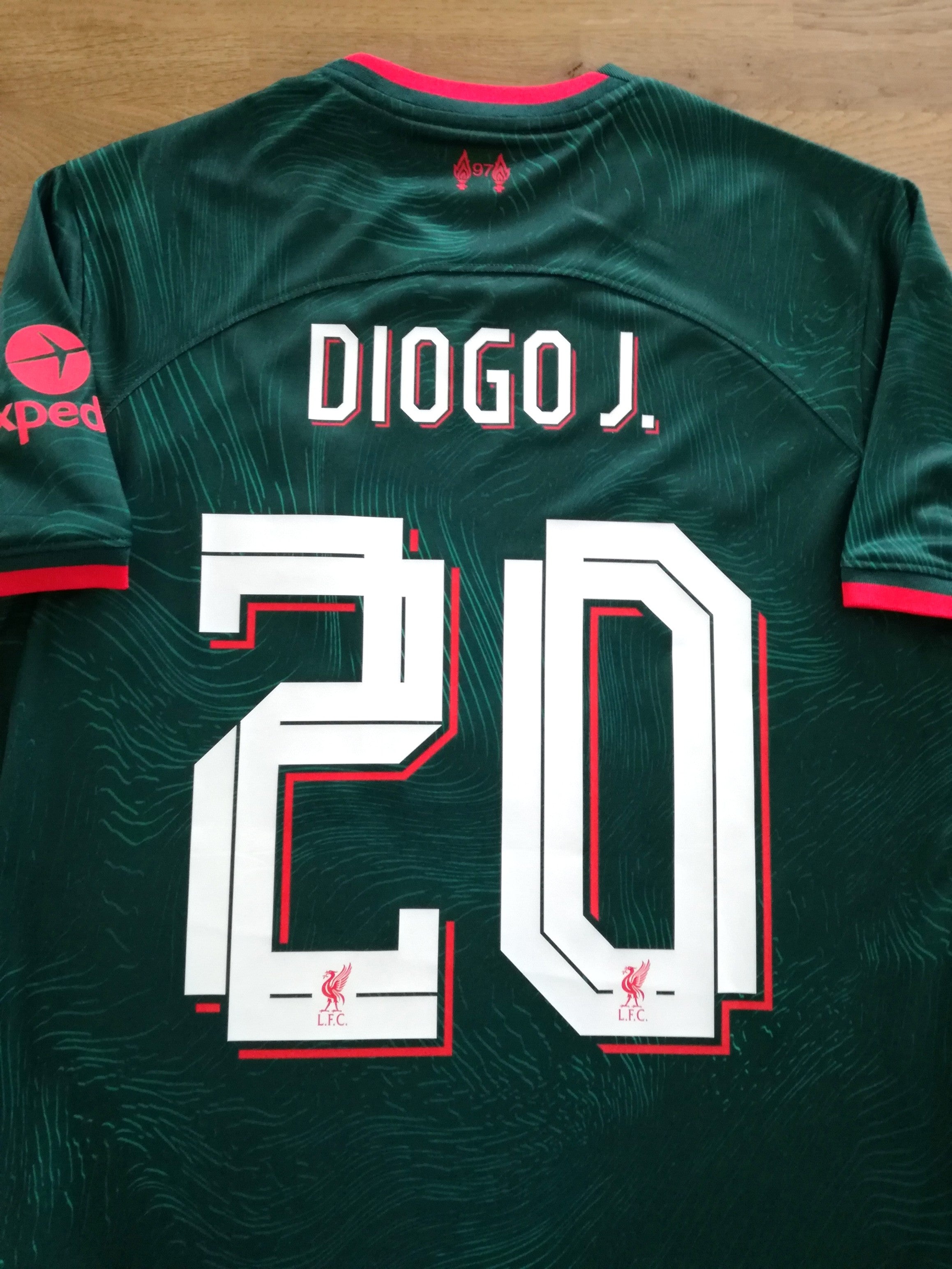 2022/23 Liverpool 3rd Football Shirt Diogo J. #20