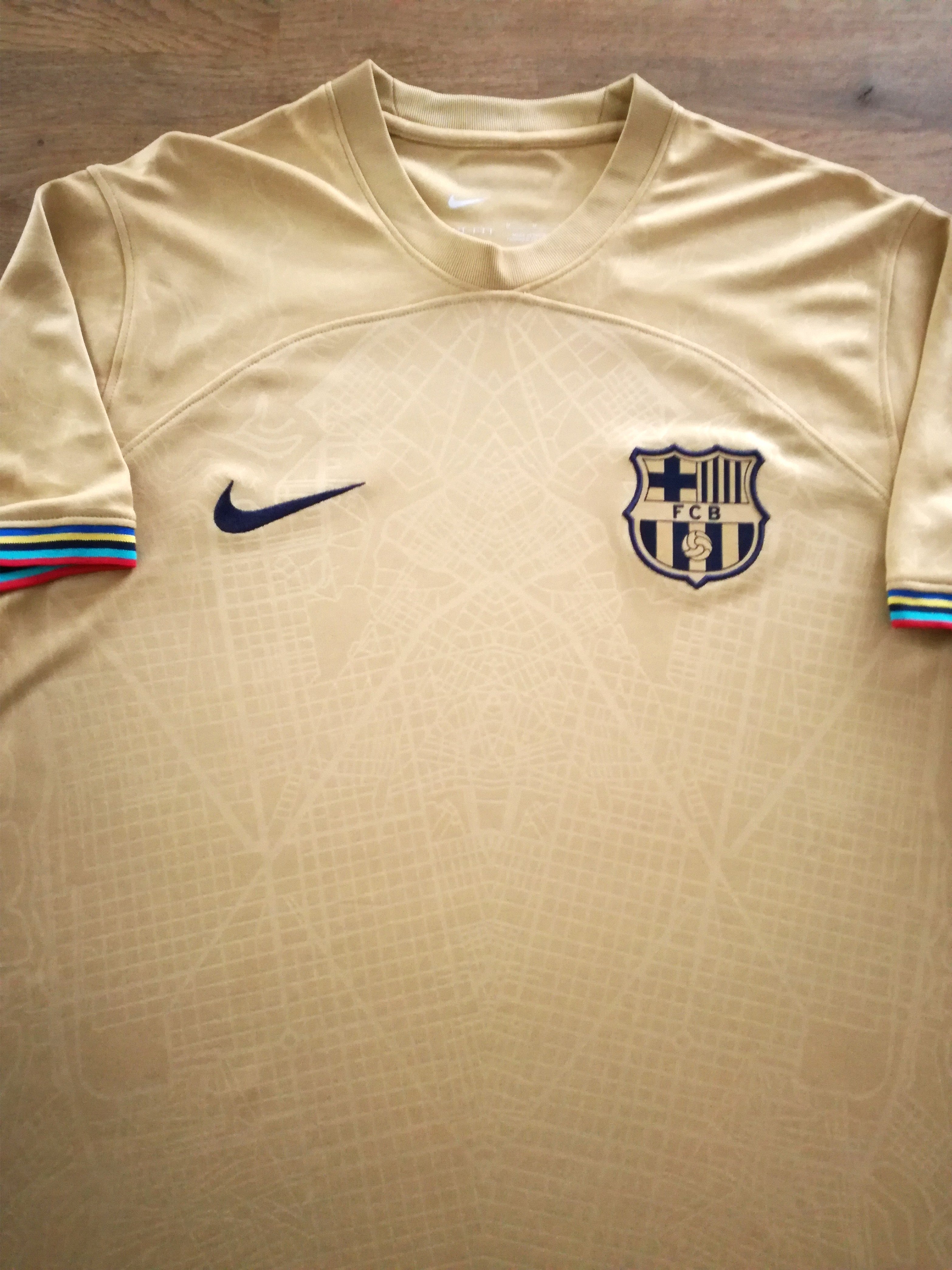 2022/23 Barcelona Away Football Shirt