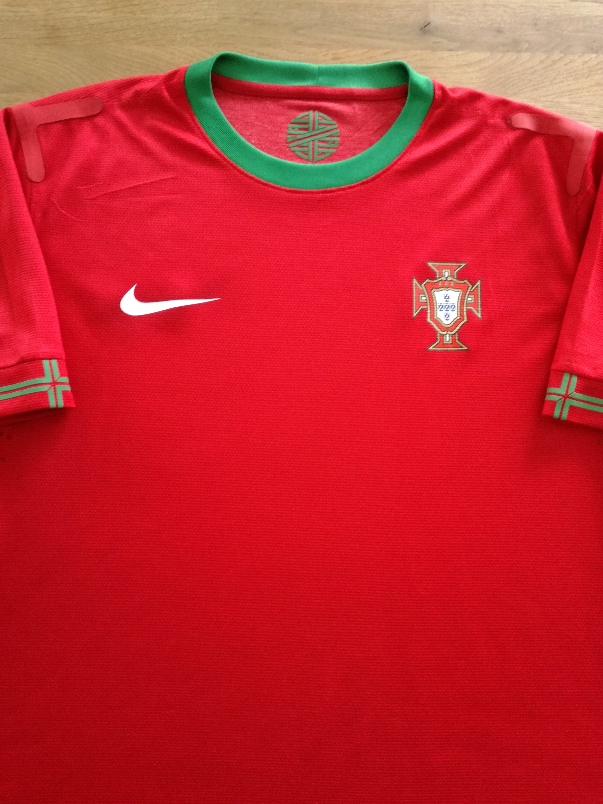 2012/13 Portugal Home Player Issue Football Shirt