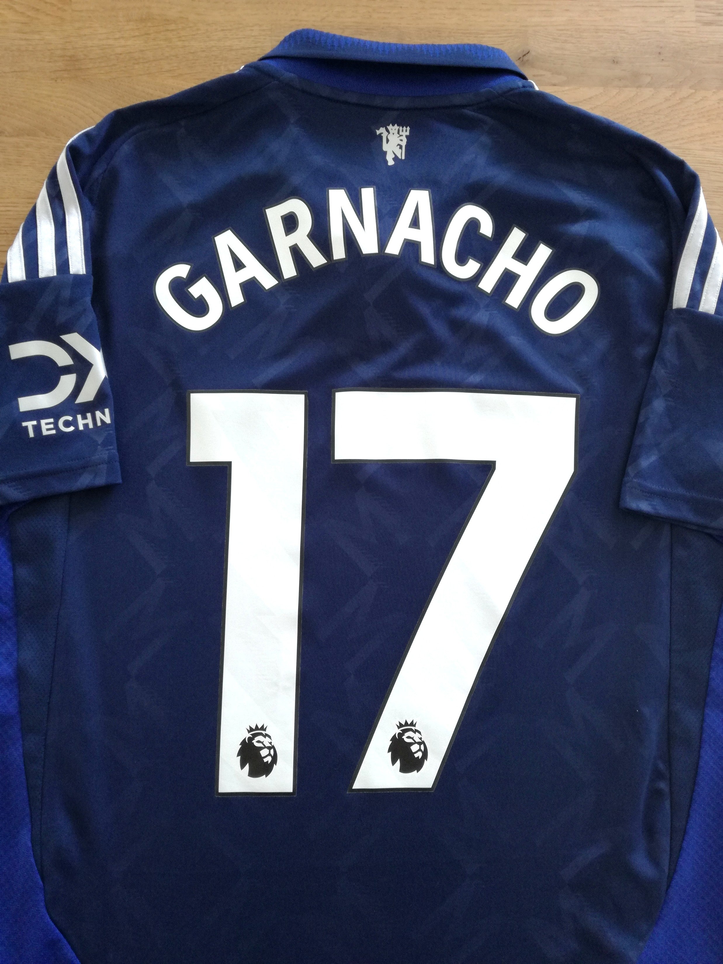 2024/25 Man Utd Away Premier League Football Shirt Garnacho #17 (S)